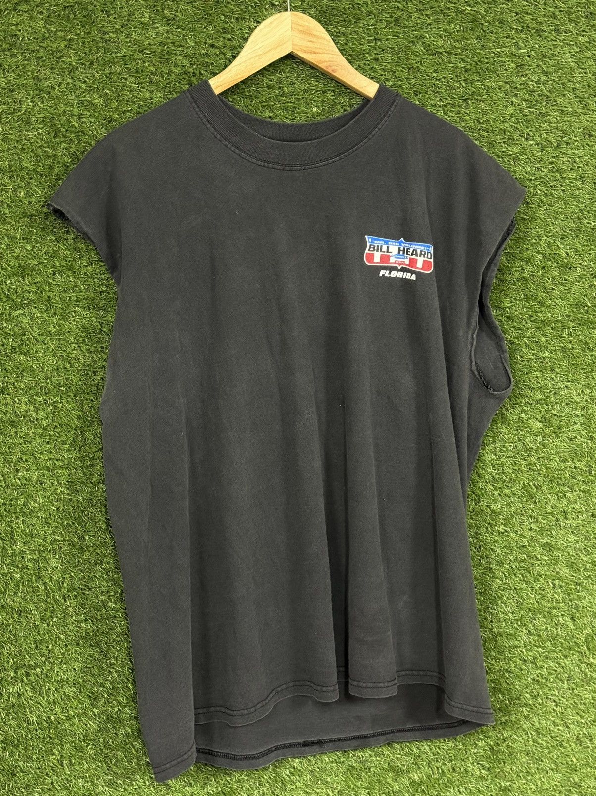 Vintage Vintage Gildan 9/11 Eagle America Chevrolet Muscle Tank Top Size US XL / EU 56 / 4 - 4 Thumbnail