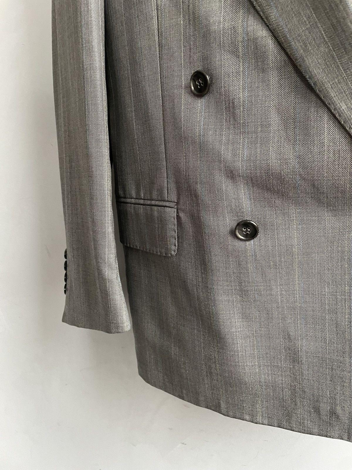 Yves Saint Laurent YSL Grey Oversized Jacket blazer double breasted y2k archive Size US L / EU 52-54 / 3 - 6 Thumbnail