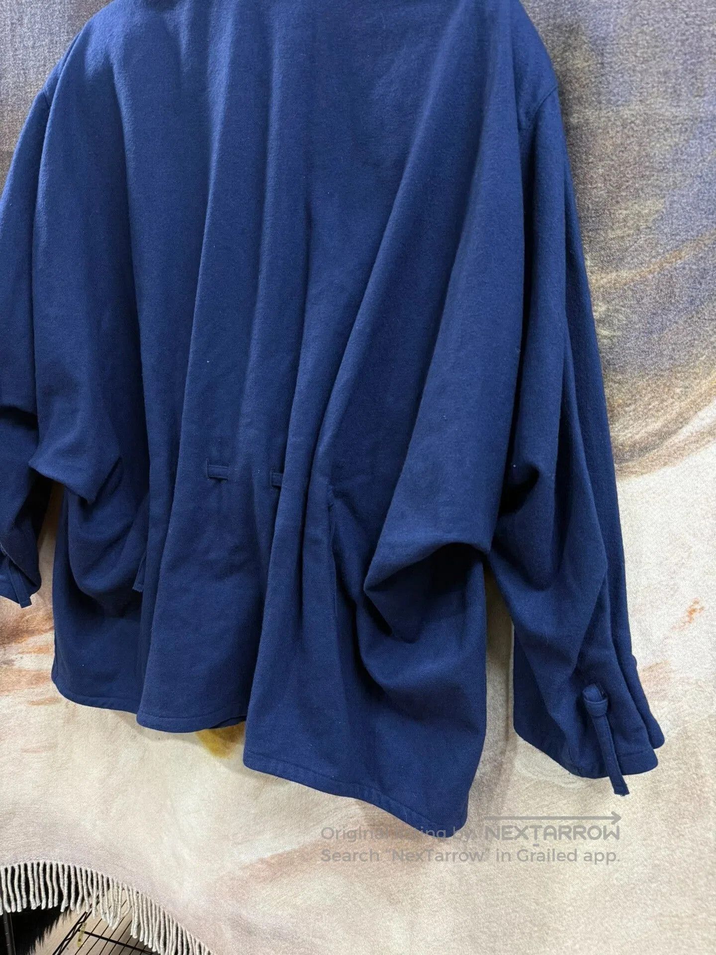 Issey Miyake issey miyake pleated drawstring wool coat. Size US XL / EU 56 / 4 - 8 Thumbnail