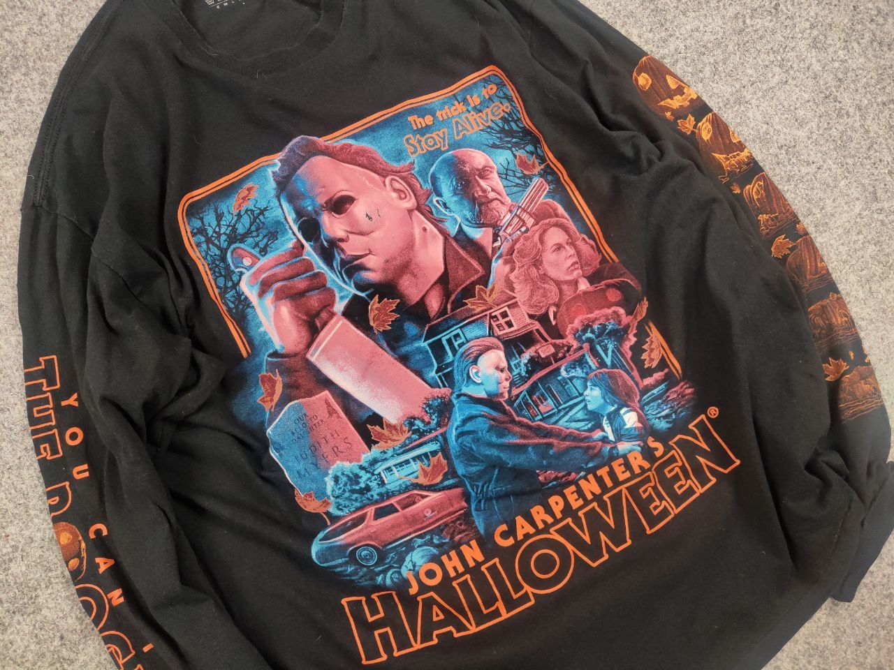 Other John Carpenter Halloween movie Art Long Sleeve Vintage Style Size US XL / EU 56 / 4 - 5 Thumbnail