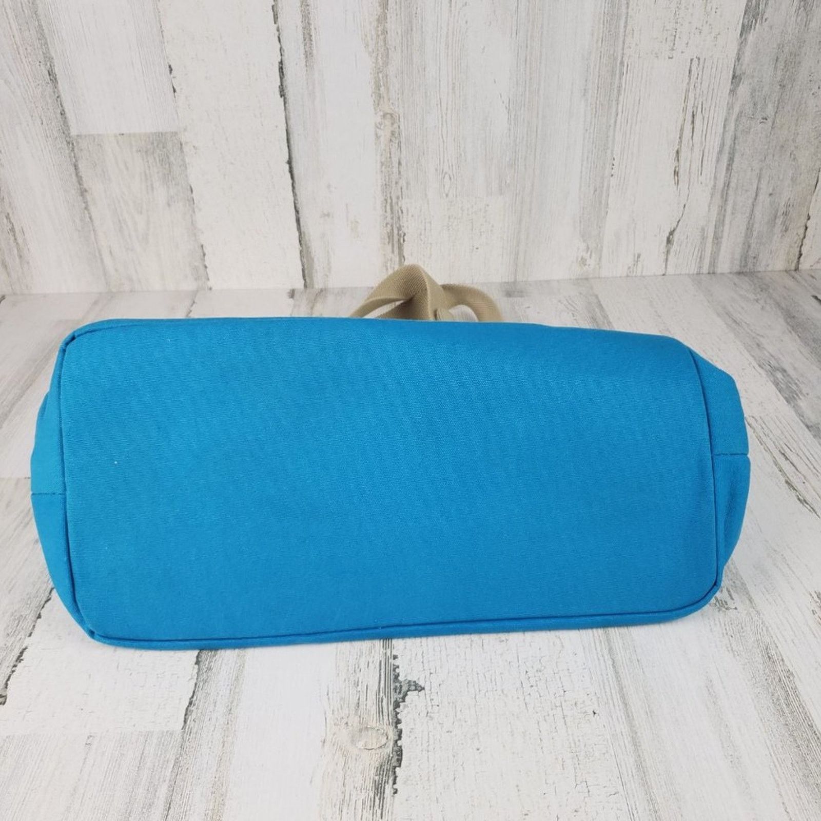 Other NWT Blue Cloth Canvas Reversible Tote Purse/Wallet Bag Size ONE SIZE - 7 Thumbnail