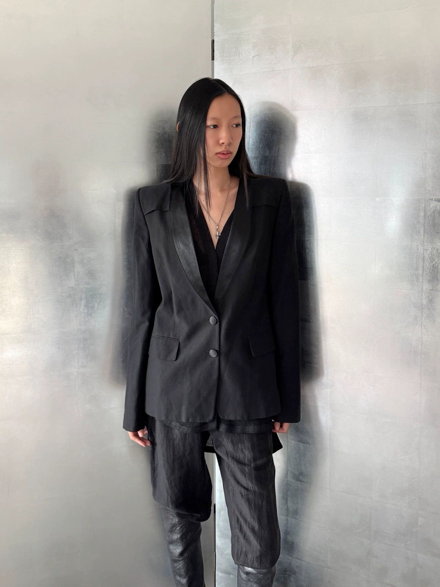 Maison Margiela MMM 4th Line Vintage Shoulder Pad Tailored Blazer Size 46 Size L / US 10 / IT 46 - 4 Thumbnail