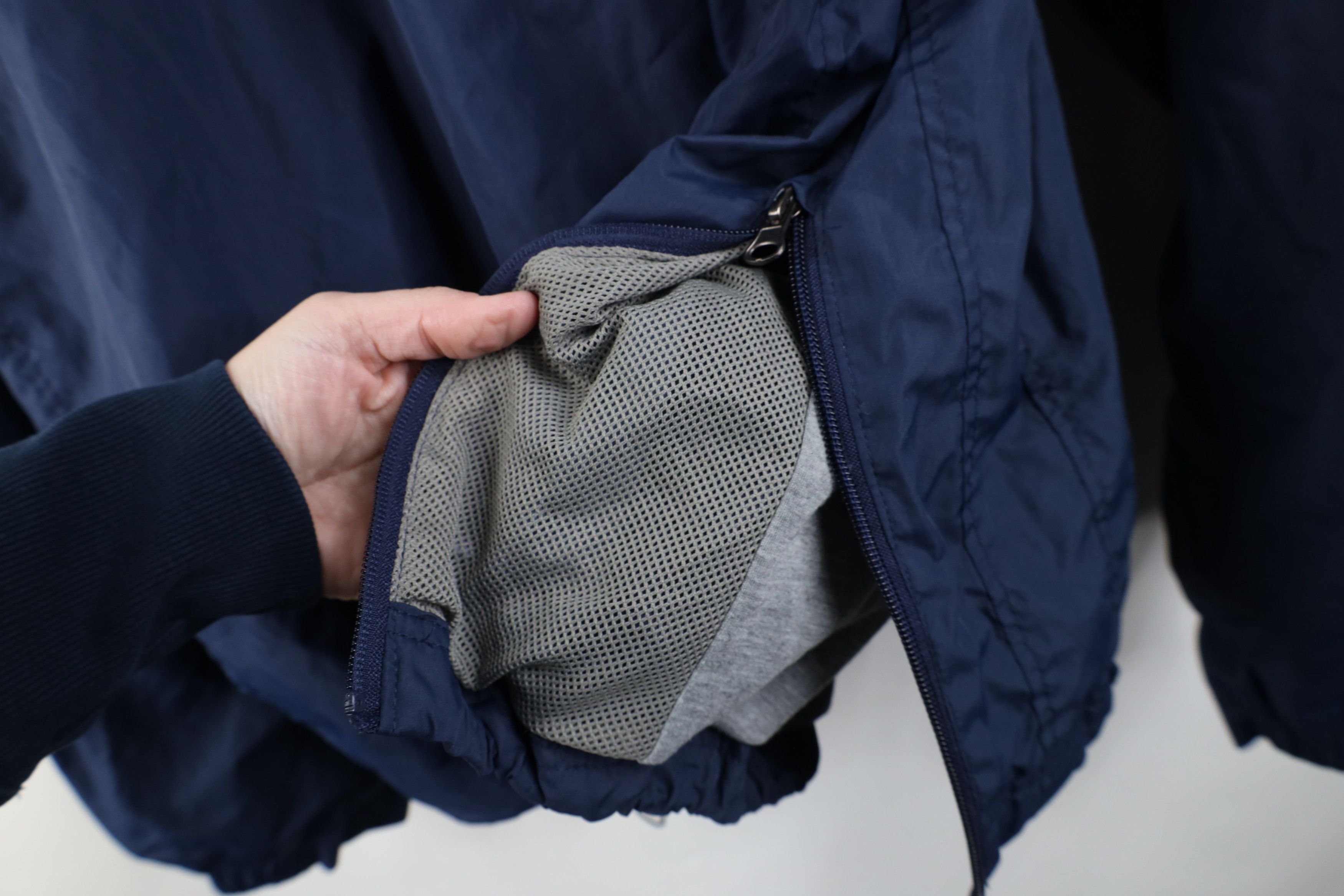 Vintage Vintage Pepsi Co Lined Pullover Windbreaker Jacket Navy Blue Size US XL / EU 56 / 4 - 12 Thumbnail