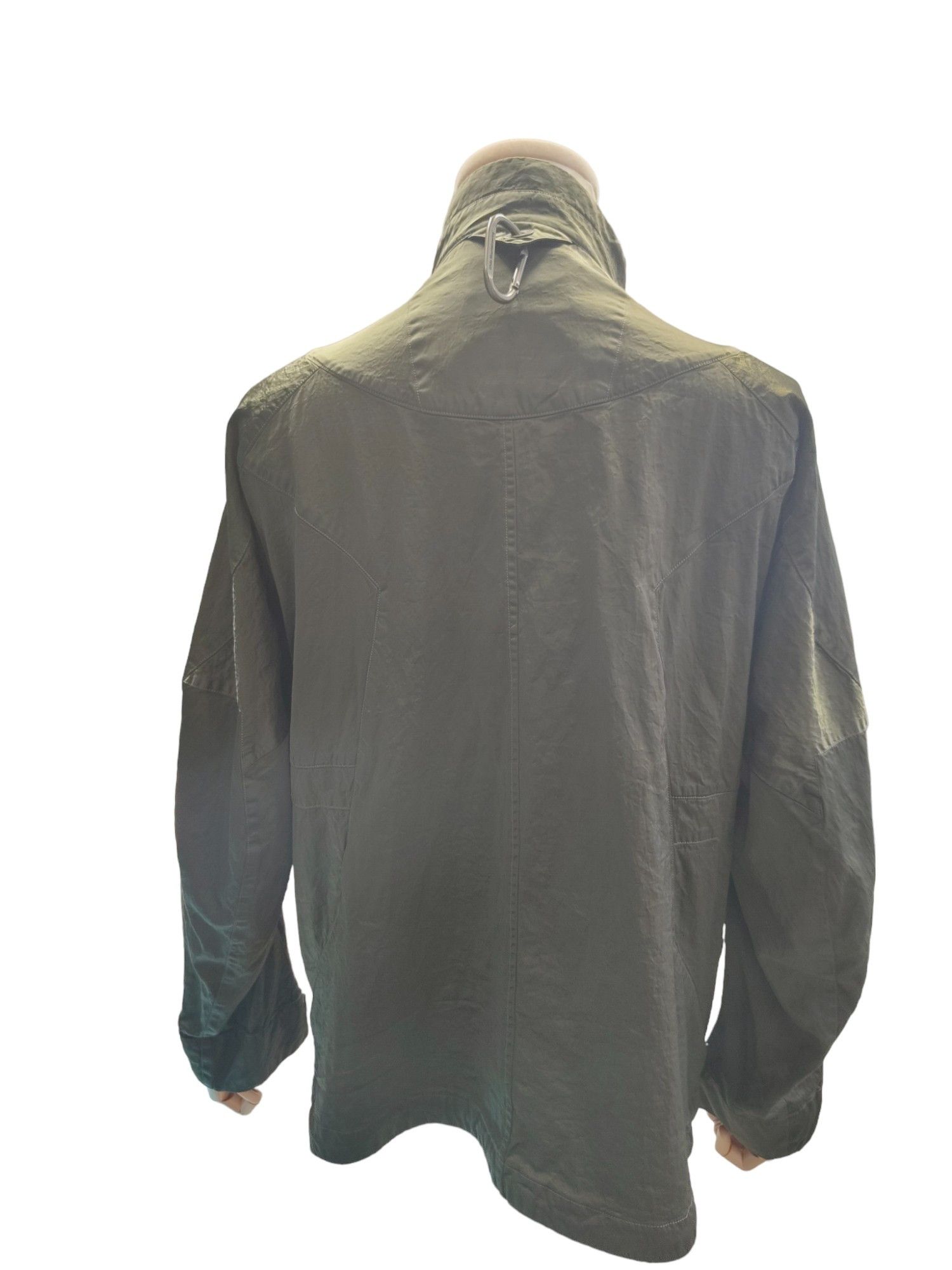 White Mountaineering KHAKI JACKET IN GLOSSY FINISHING Size US S / EU 44-46 / 1 - 4 Thumbnail