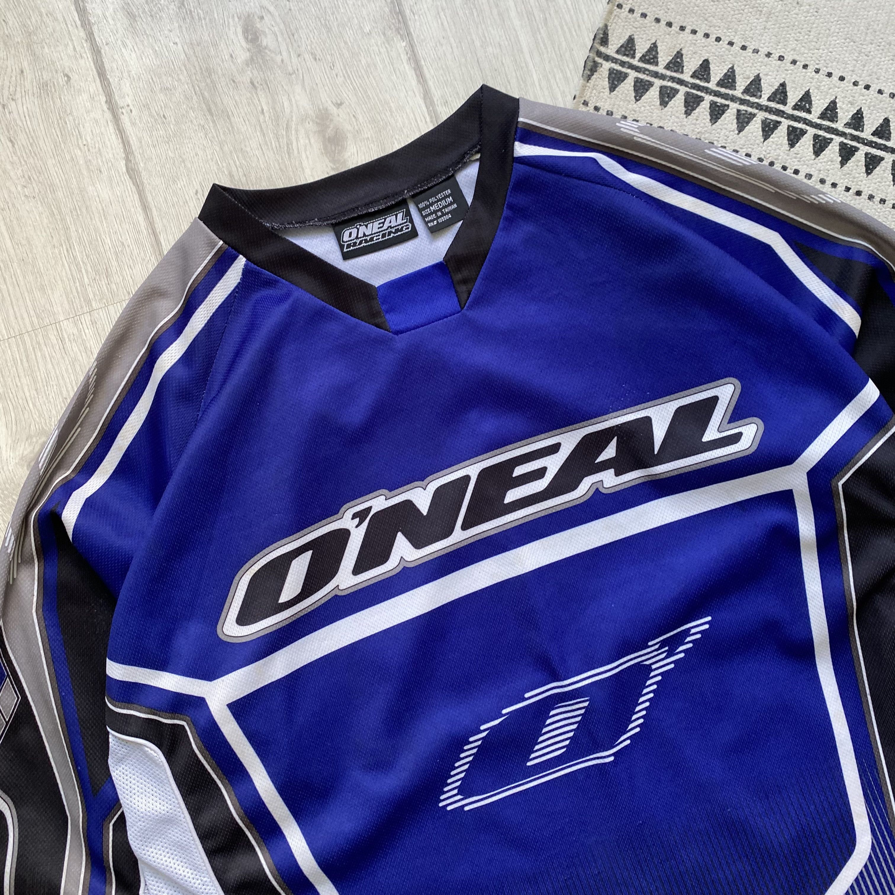 O'Neill 🏍️ Vintage Oneall motocross racing longsleeve Alpinestars Size US M / EU 48-50 / 2 - 2 Thumbnail
