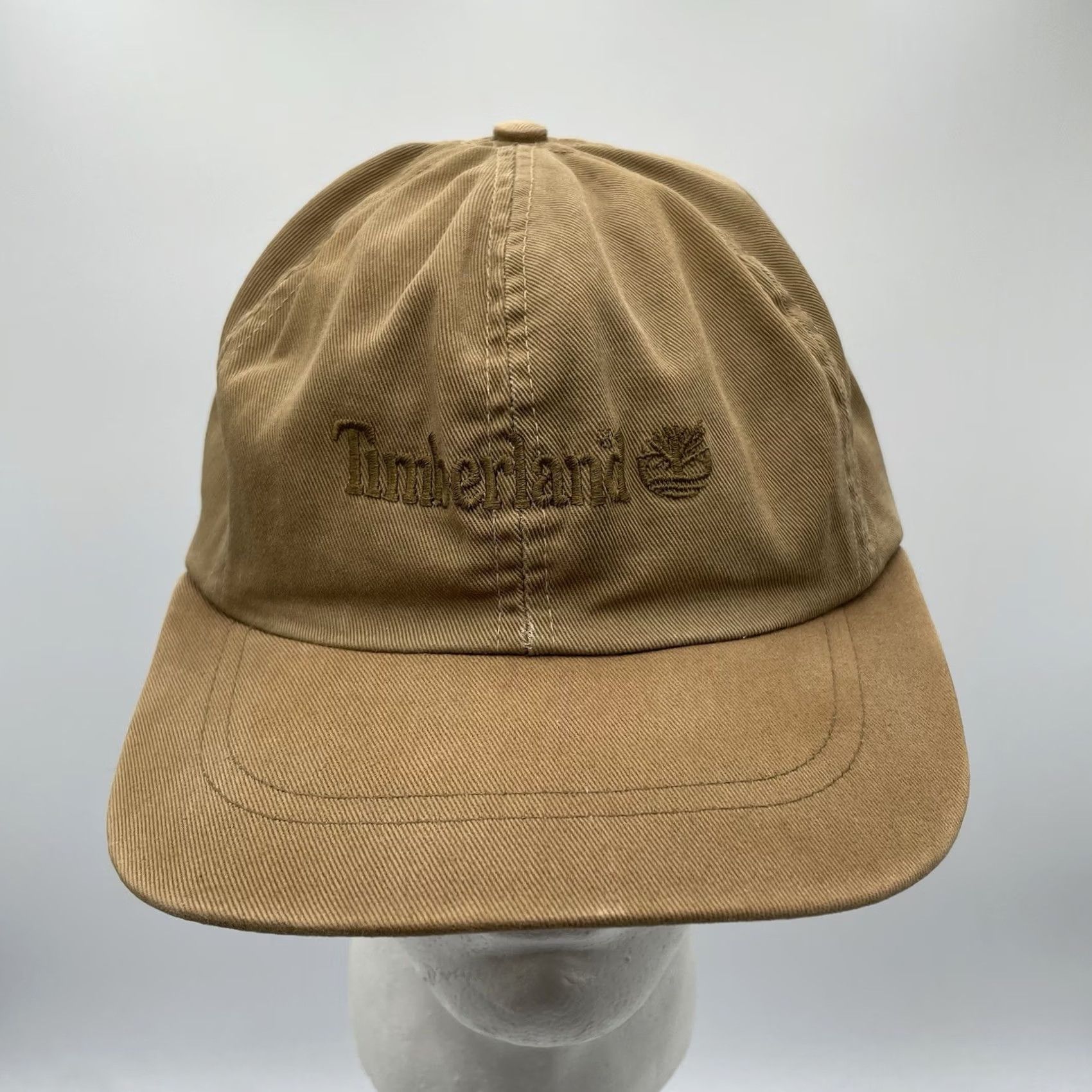 Timberland VINTAGE Timberland Hat Baseball Cap Mens XL Red Cotton Canvas 90s Weathergear Embroidered Weathergear Dad Cap Size L/XL Fits 7 3/4 Size ONE SIZE - 2 Thumbnail