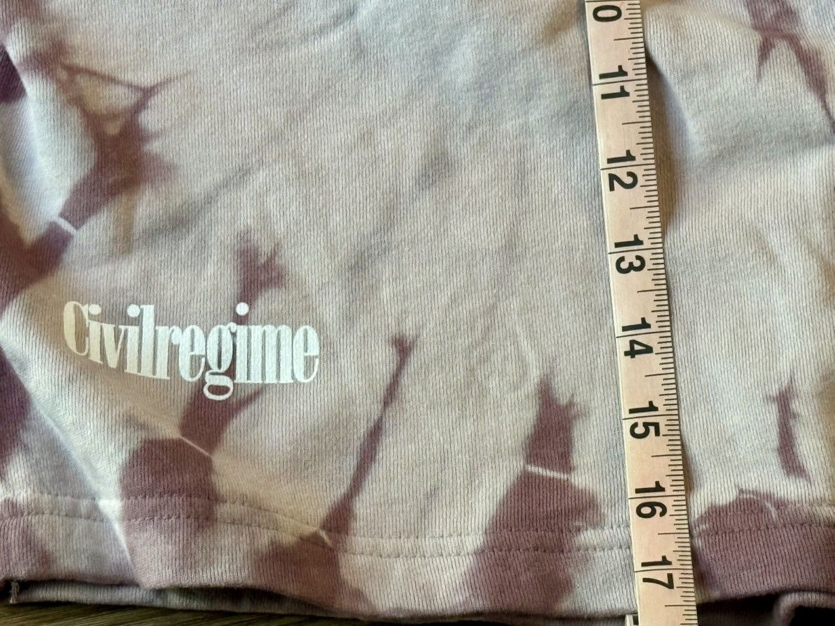 Civil Regime Purple tie-dye civil regime shorts Vintage Wash Size US 34 / EU 50 - 5 Thumbnail