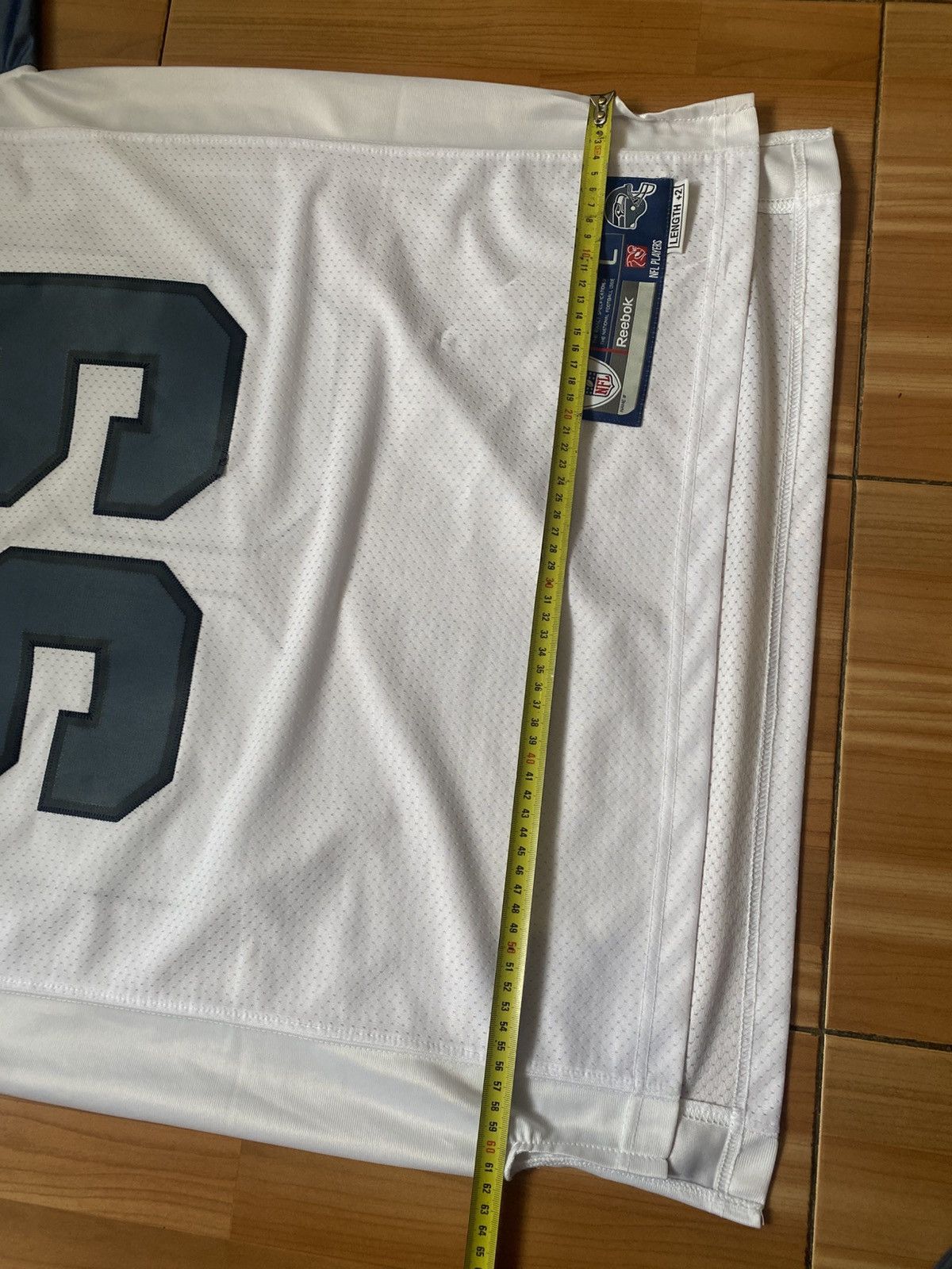 Reebok Reebok Seattle Seahawks Singed #59 Aaron Currey Jersey Mens Size US L / EU 52-54 / 3 - 15 Thumbnail