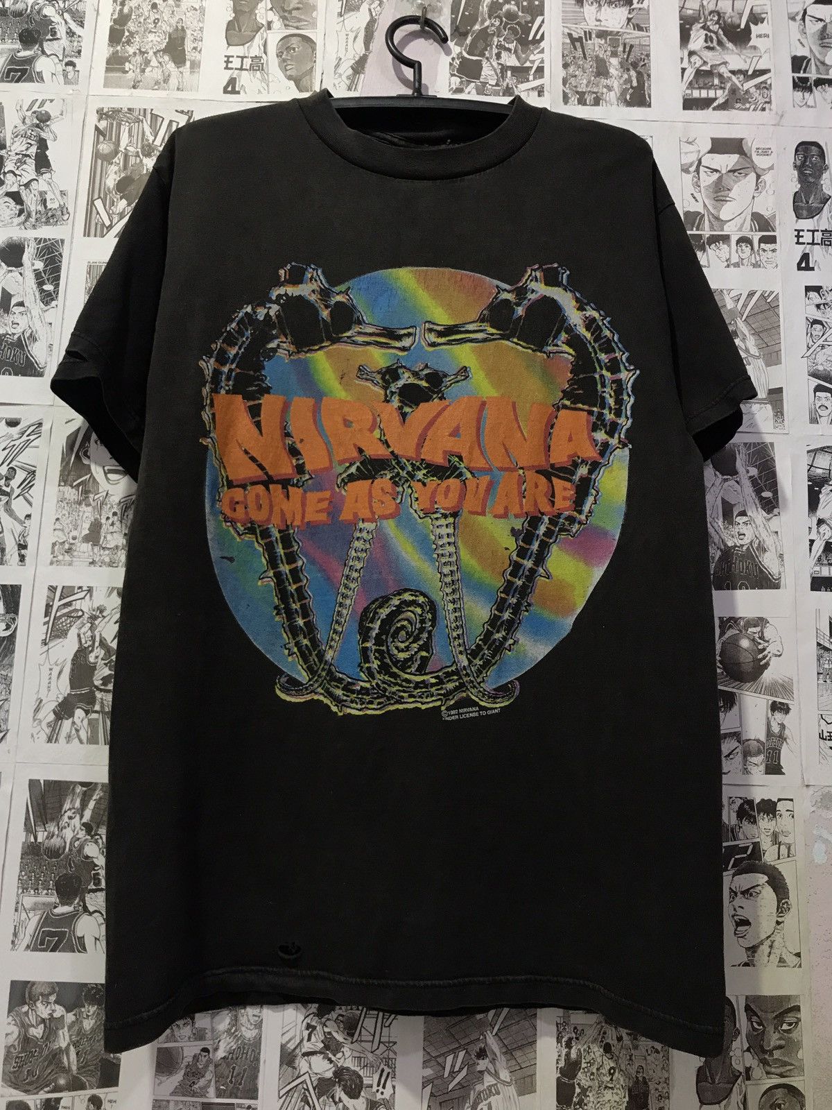 Japanese Brand × Nirvana × Vintage Nirvana Vintage Licensed 1992 Come As You Are Tour Size US L / EU 52-54 / 3 - 1 Thumbnail