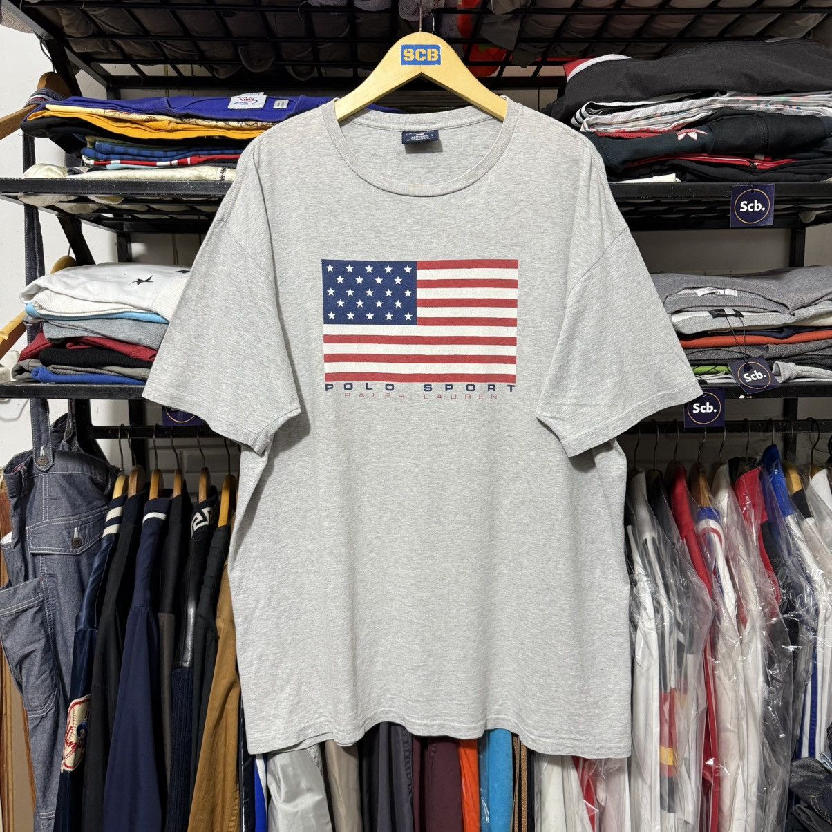 Ralph Lauren Sport Polo sport ralph lauren usa flag t shirt Size US L / EU 52-54 / 3 - 1 Thumbnail