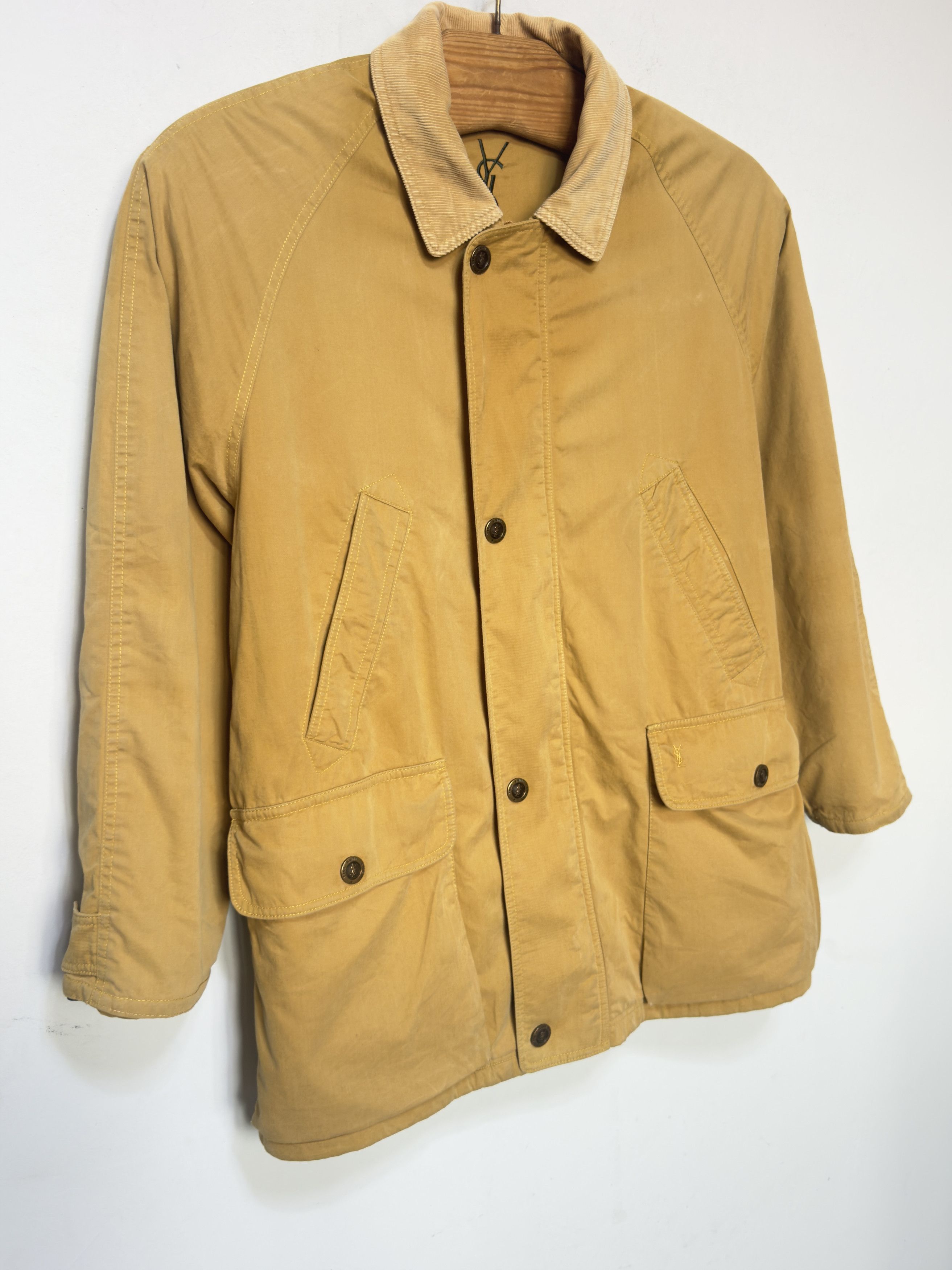 Yves Saint Laurent 🔥 YSL mustard parka Yves Saint Laurent size M Size US L / EU 52-54 / 3 - 3 Thumbnail