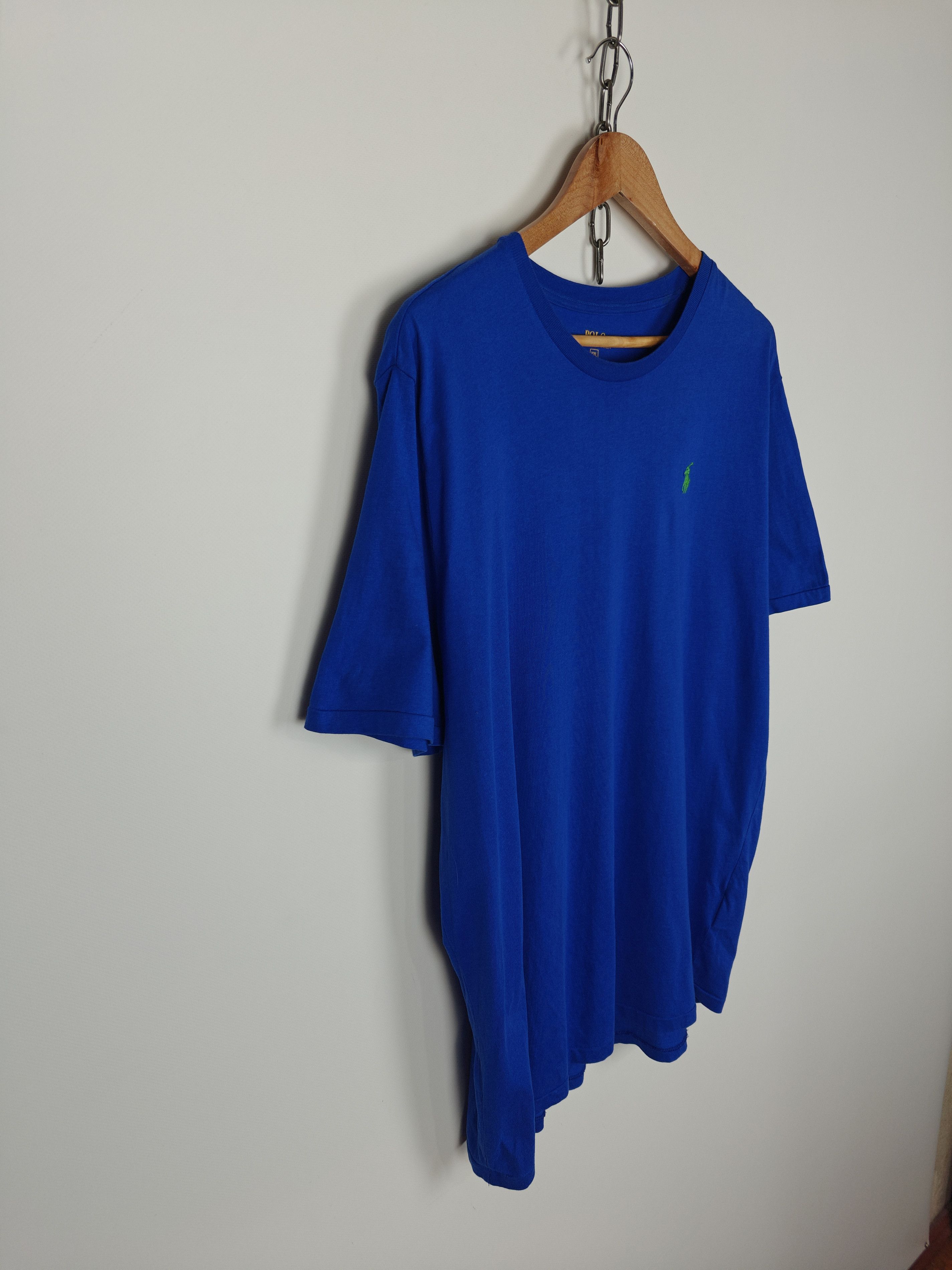 Polo Ralph Lauren Polo Ralph Lauren T-Shirt Small Logo Crewneck Blue XXL Size US XXL / EU 58 / 5 - 5 Thumbnail