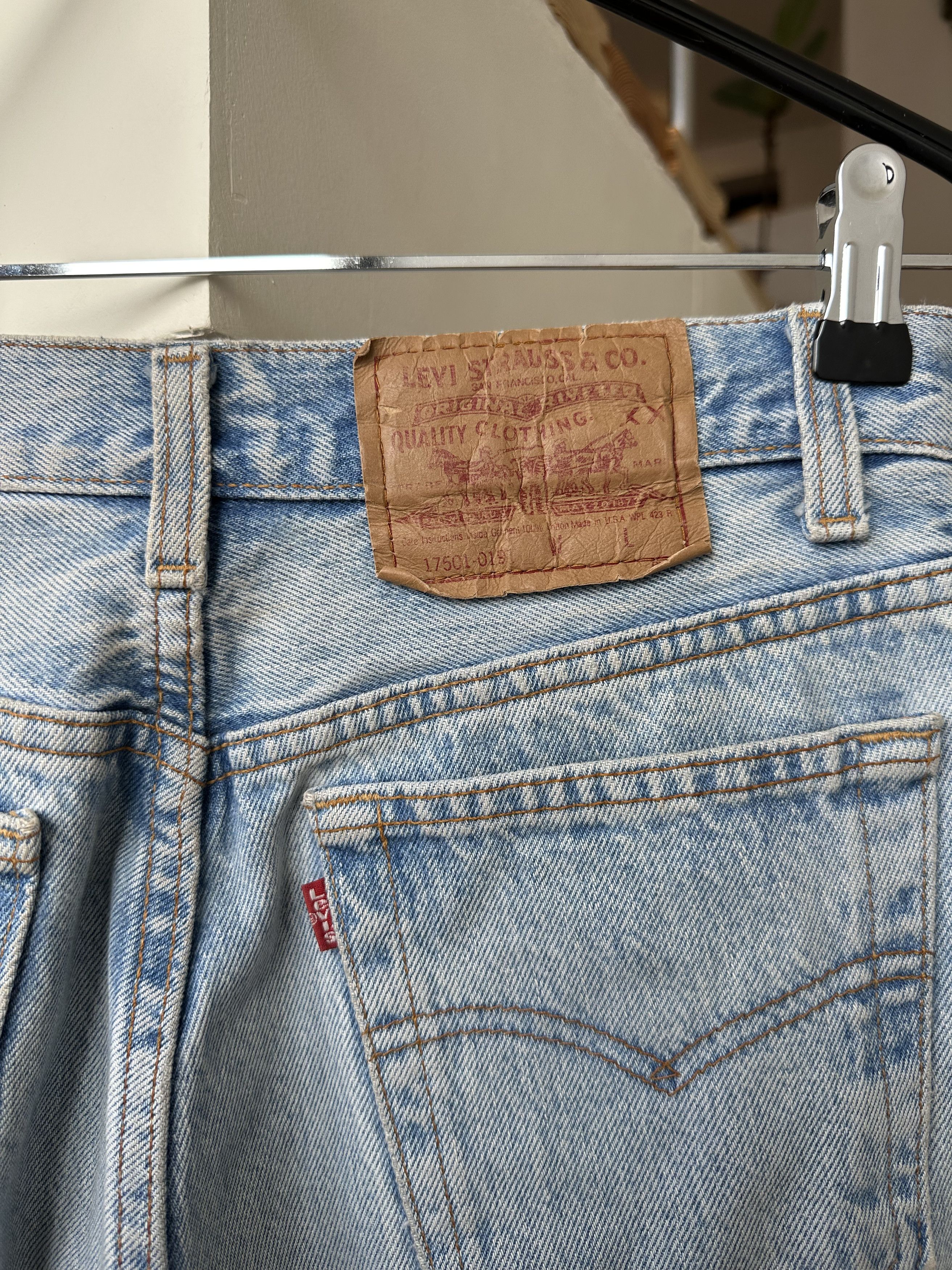 Levi's Levi's 17501-019 Blue Denim Jeans Vintage Made In USA Size US 28 / EU 44 - 6 Thumbnail