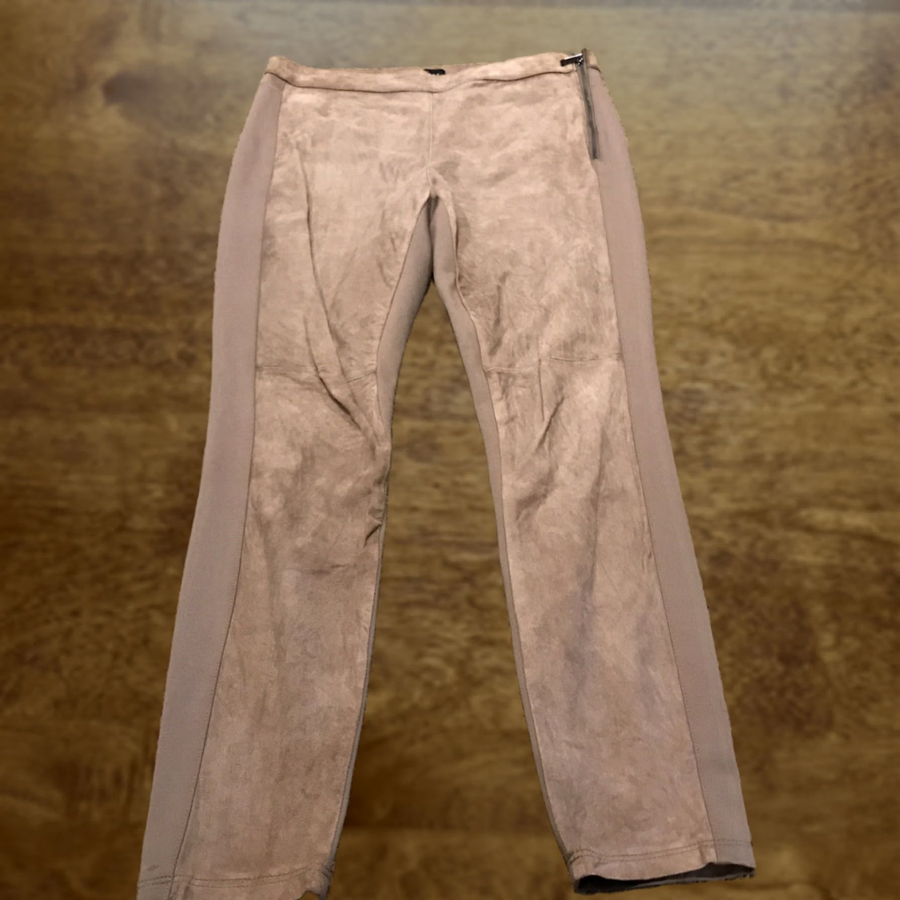 White House Black Market White House Black Market The Legging Woman’s Brown Leather Pants 8 A3 Size 30" / US 8 / IT 44 - 1 Thumbnail