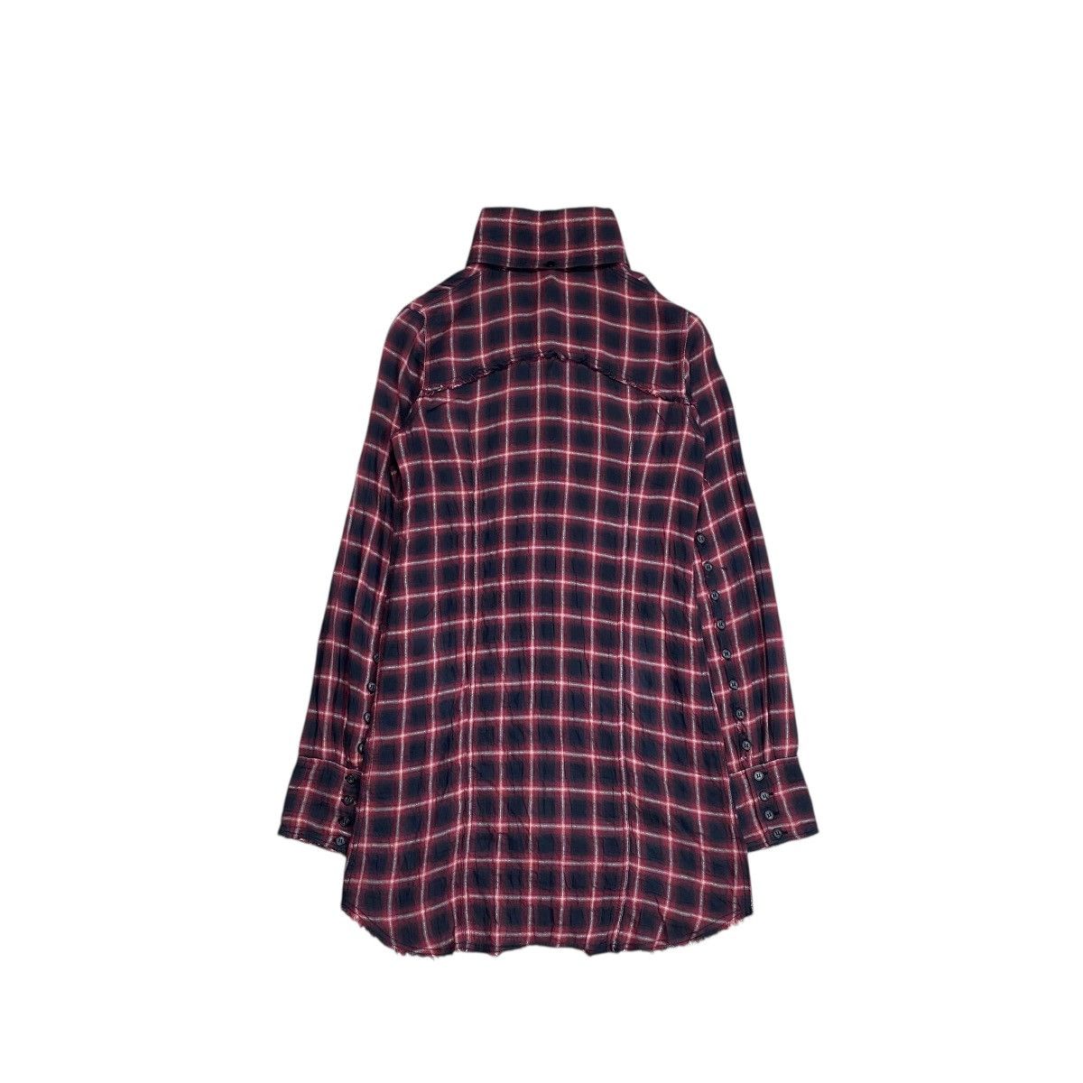 Le Grande Bleu (L.G.B.) LGB Distressed Plaid Flannel Shirts Size US XS / EU 42 / 0 - 5 Thumbnail