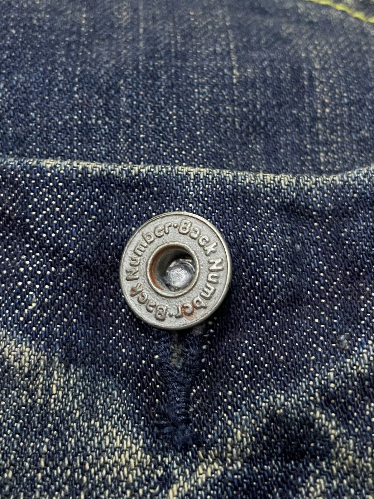 Hysteric Glamour × Japanese Brand × Shellac Back Number Japan Muddy Wash Flared Large Pocket Bush Jeans Size US 31 - 16 Thumbnail