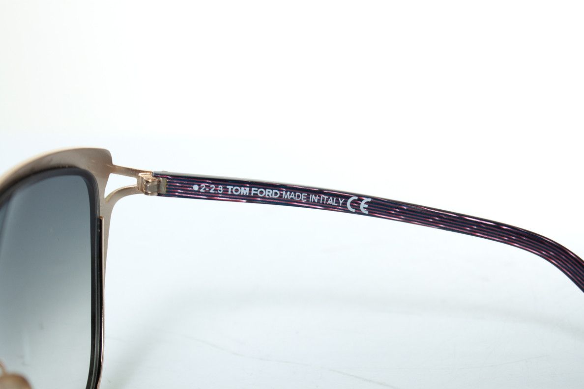 Tom Ford Tom Ford, butterfly Celia sunglasses in purple Size ONE SIZE - 8 Thumbnail