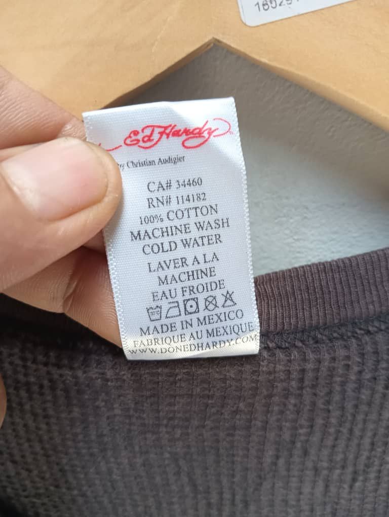 Ed Hardy Vintage ed hardy thermal shirts size medium Size US M / EU 48-50 / 2 - 5 Thumbnail