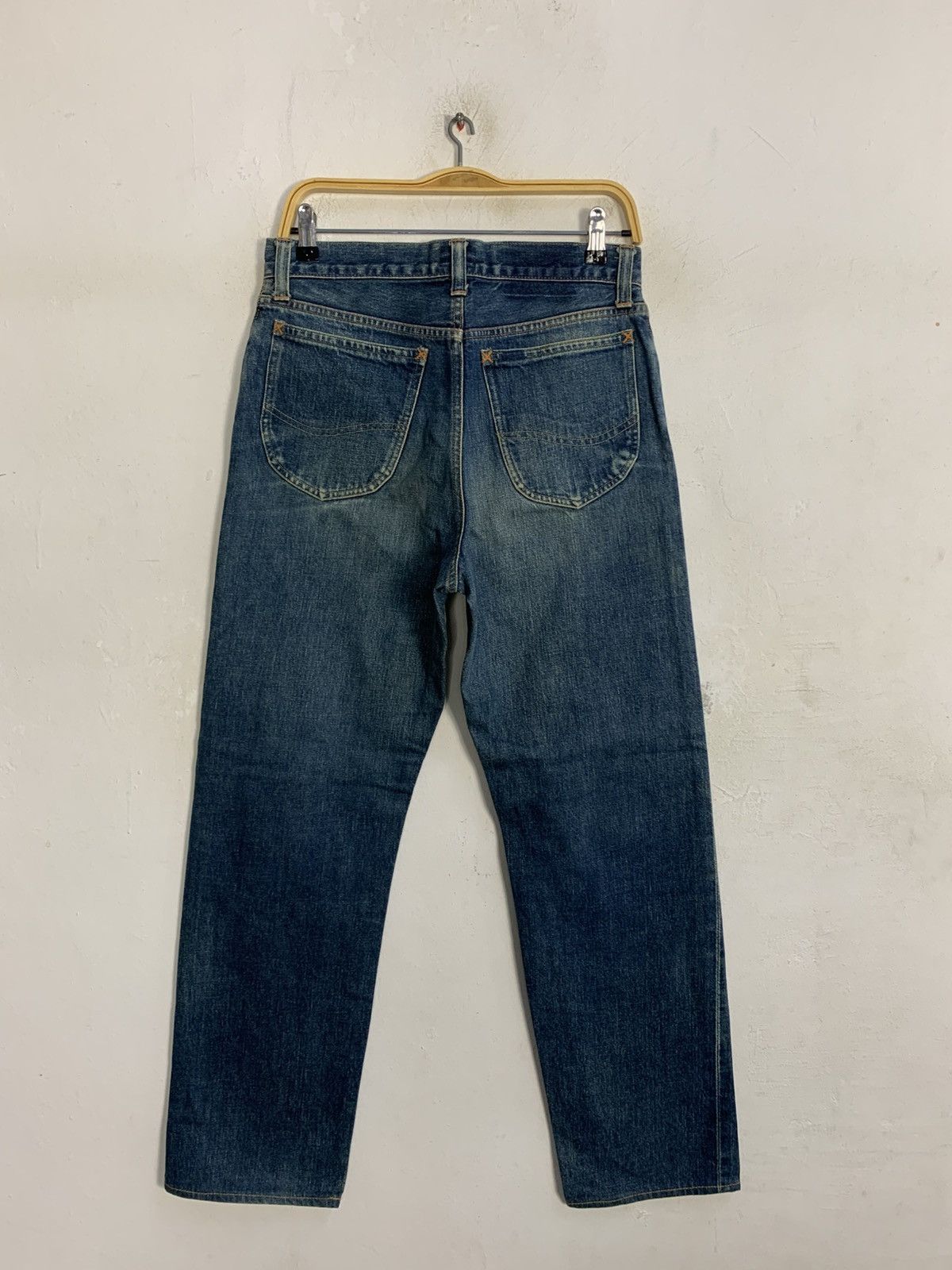 Japanese Brand Labor ET Buttonfly Indigo Selvedge Denim Jeans Straight Cut Size US 32 / EU 48 - 4 Thumbnail