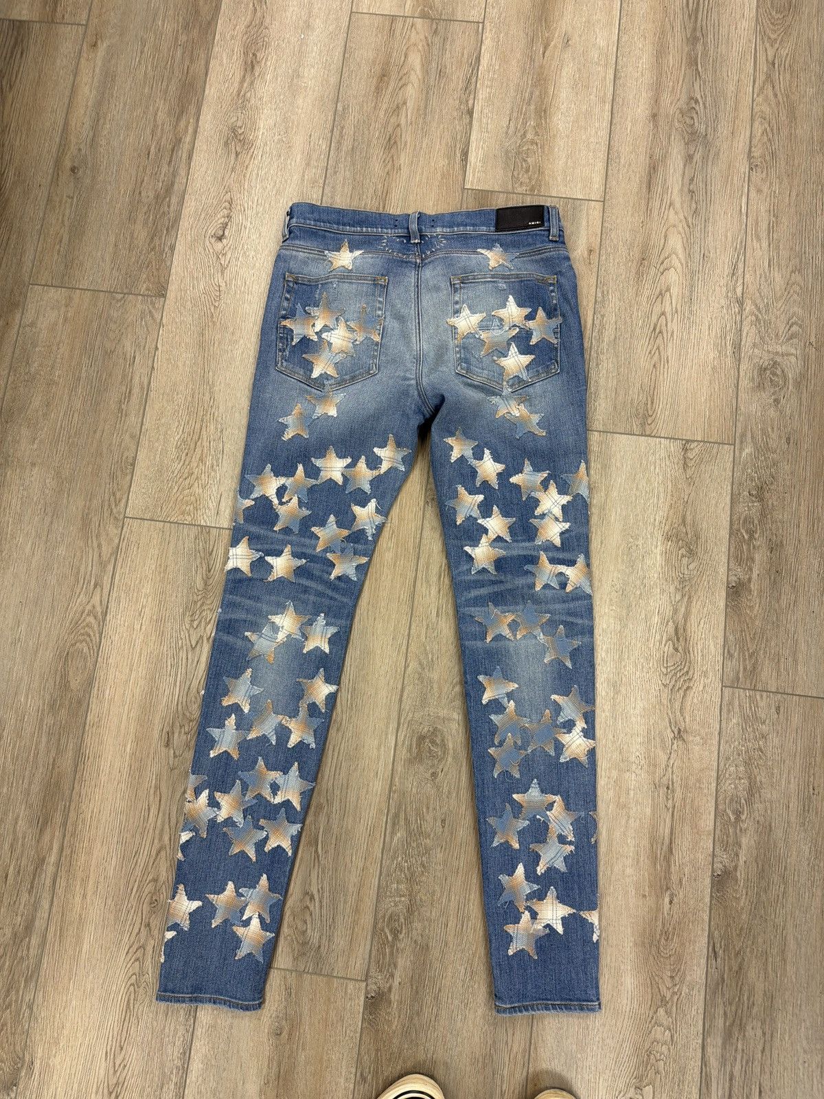 Amiri Amiri chemist denim stars plaid patches 36 Size US 36 / EU 52 - 1 Thumbnail