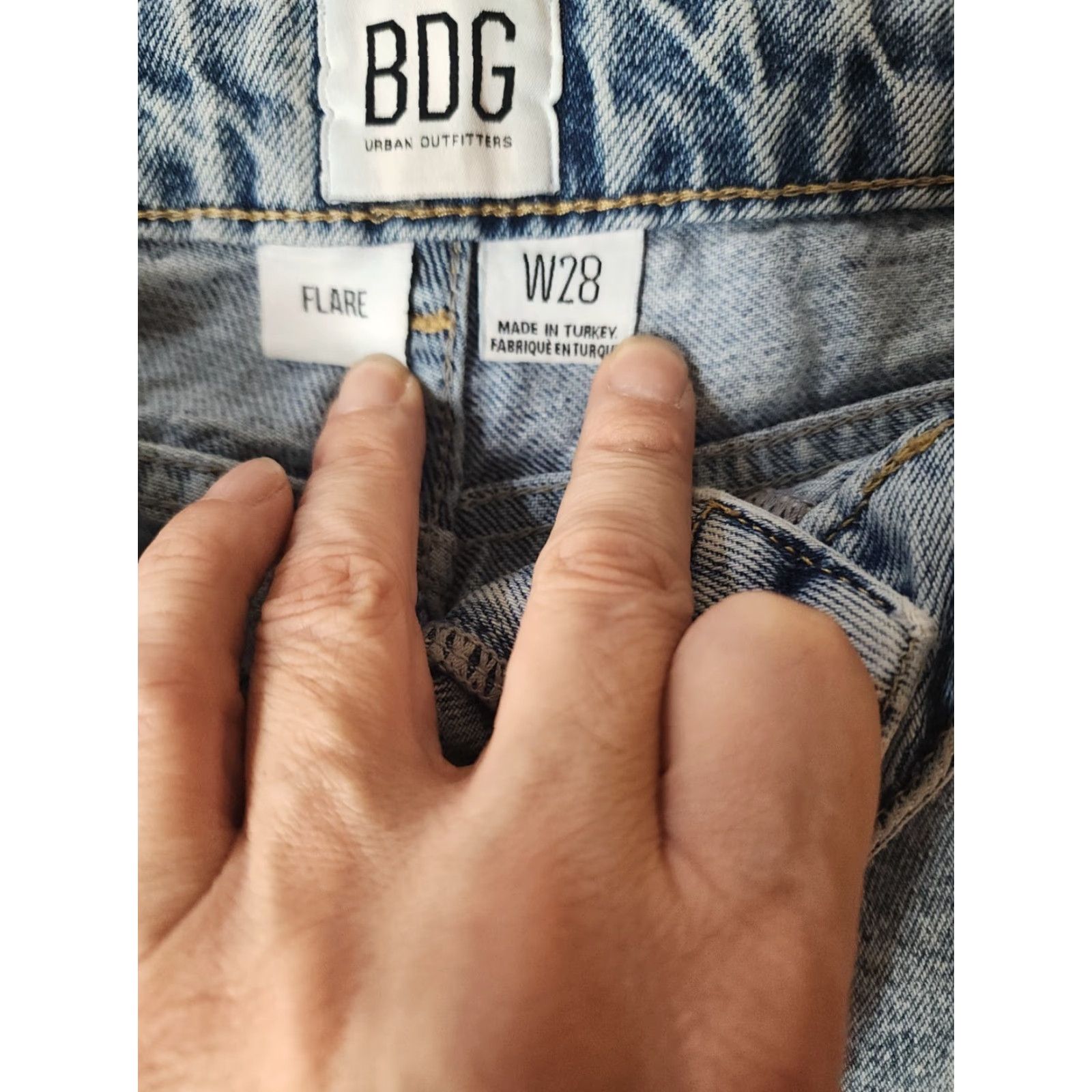 Bdg BDG Flare Jeans Womens 28 Urban Outfitters Size 29" - 3 Thumbnail