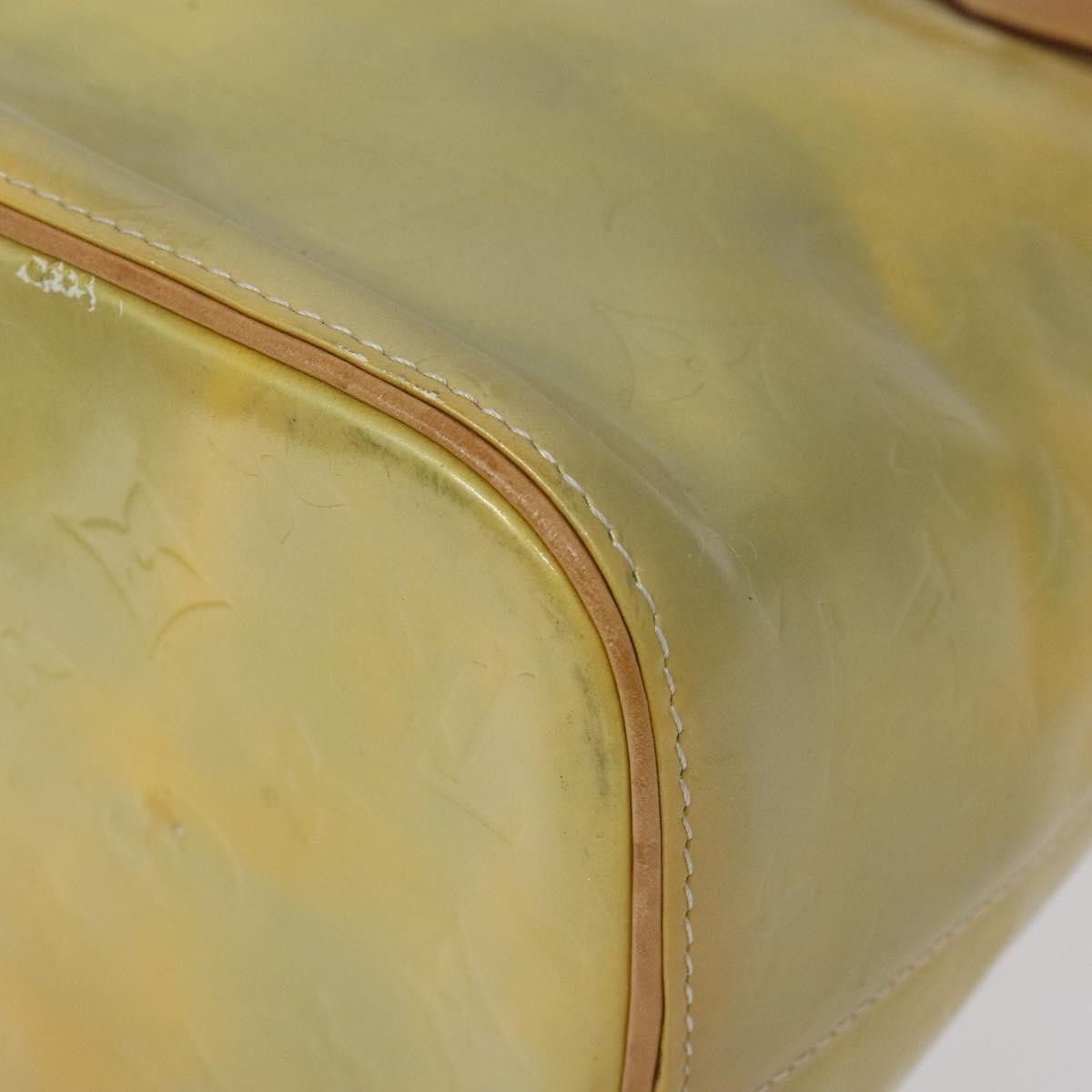 Louis Vuitton LOUIS VUITTON Monogram Vernis Houston Hand Bag Gris M91053 Size ONE SIZE - 14 Thumbnail