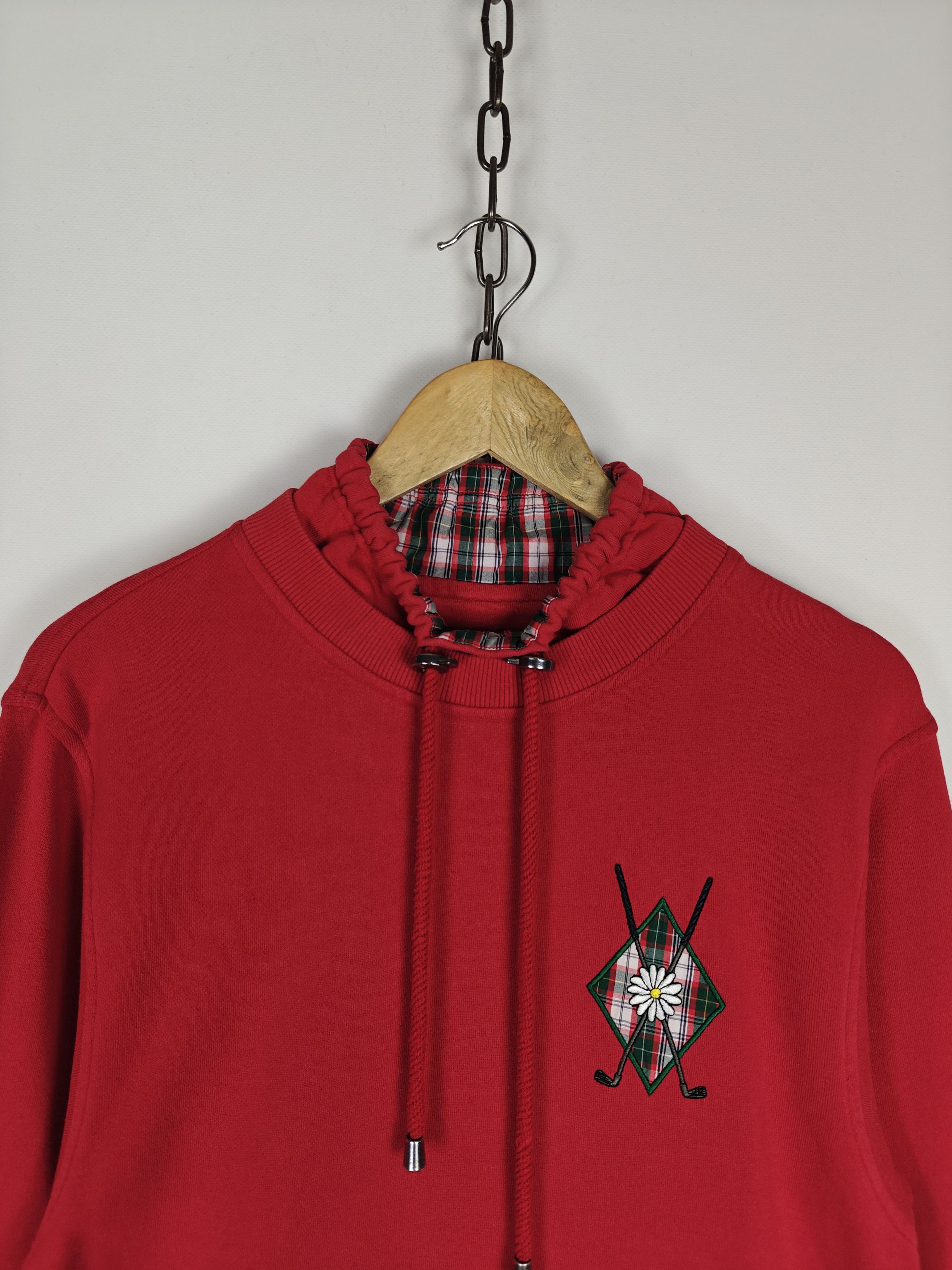 Escada Sport Escada Sport Sweatshirt VTG Red Pullover Size S Size S / US 4 / IT 40 - 2 Thumbnail