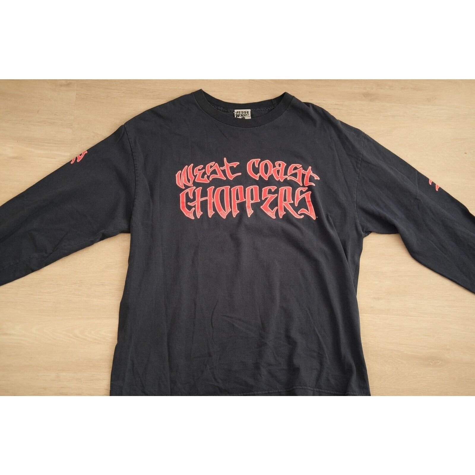 West Coast Choppers Vintage 2000s West Coast Choppers Jesse Who Tee XL Black Size US XL / EU 56 / 4 - 3 Thumbnail