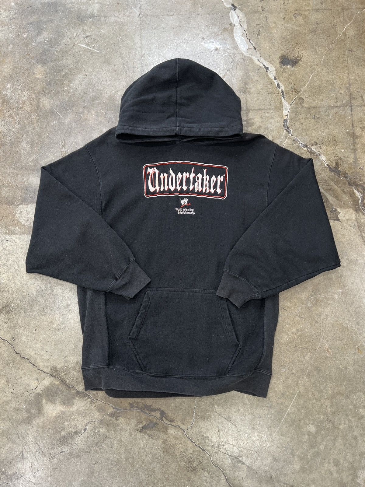 Vintage × WWE Vintage WWE Undertaker Embroidered Hoodie XL Size US XL / EU 56 / 4 - 2 Thumbnail