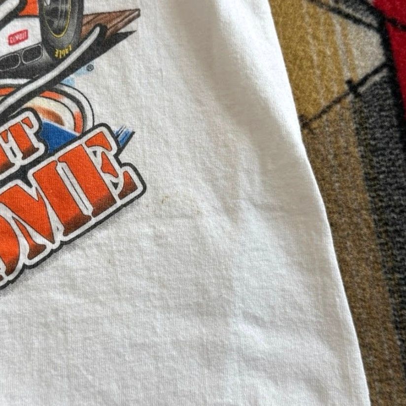 Chase Authentics VINTAGE 1999 Home Depot Nascar T-Shirt Men Medium White Short Sleeve Racing Cars 90s Sports Double Sided Size US M / EU 48-50 / 2 - 5 Thumbnail