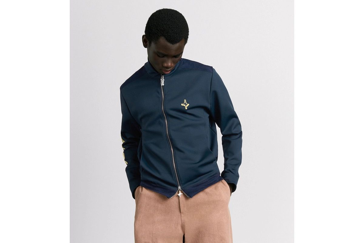 Dior o1bcso1str0326 Lewis Hamilton Track Jacket in Navy Blue Size US S / EU 44-46 / 1 - 3 Thumbnail