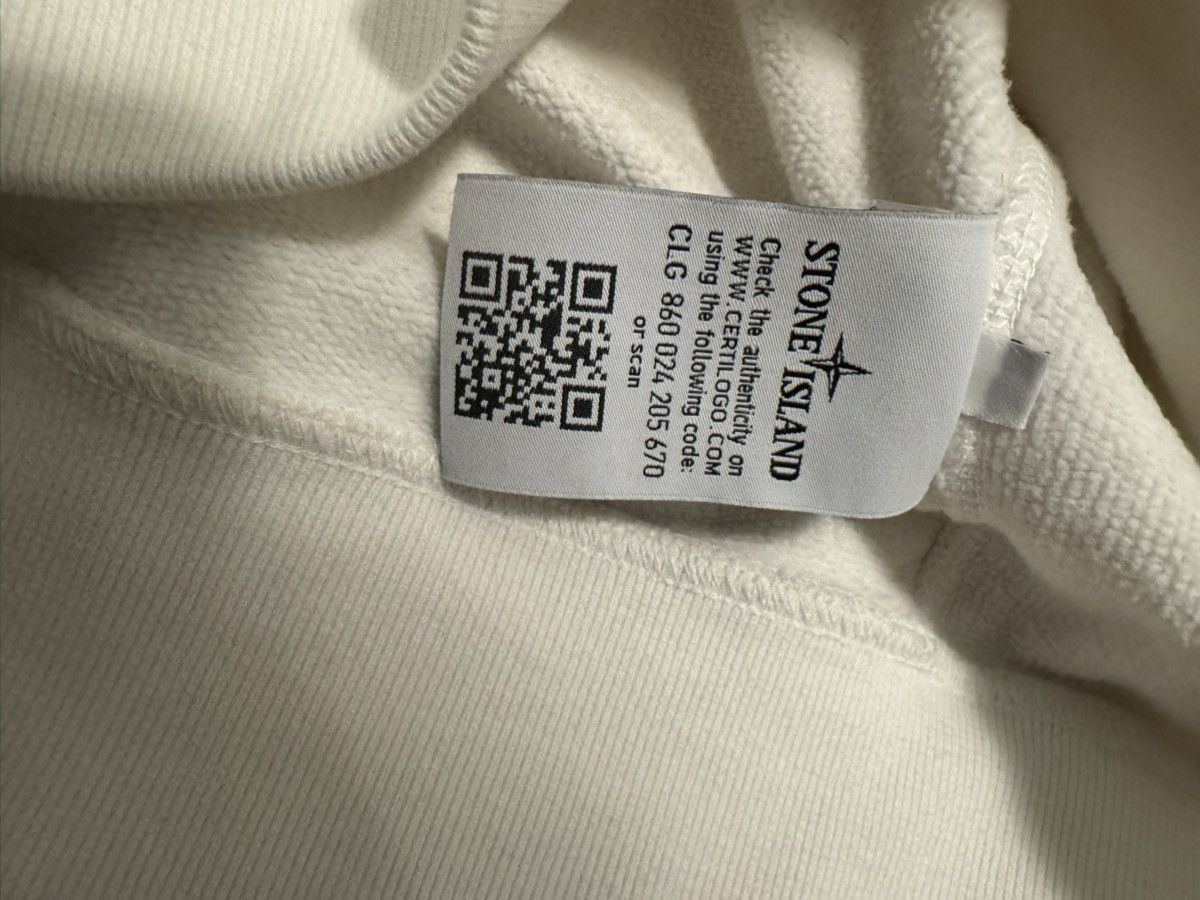 Stone Island Stone Island White Arm Badge Sweatshirt Size US L / EU 52-54 / 3 - 4 Thumbnail