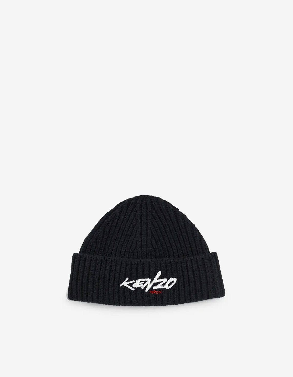 Kenzo Kenzo x Futura 2000 Black Beanie Hat Size ONE SIZE - 1 Thumbnail