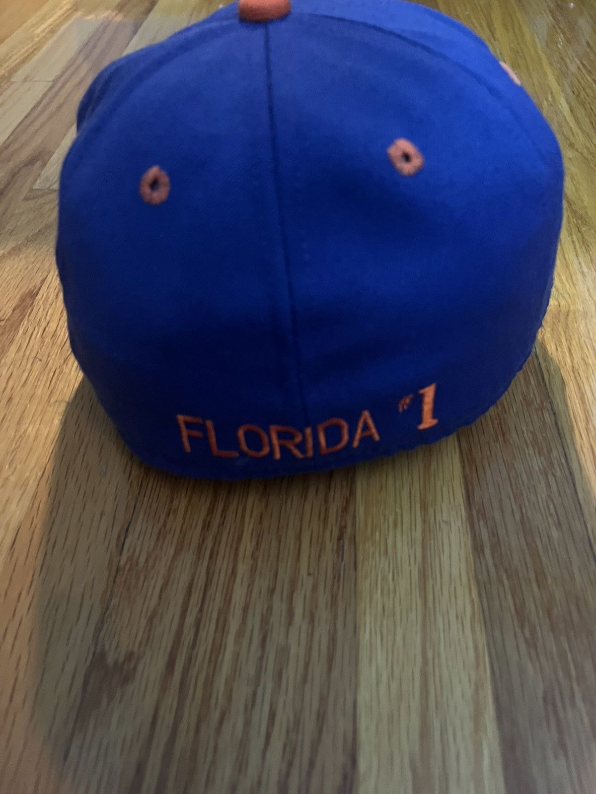 NCAA Vintage Florida Gators Hat Cap Fitted 7 1/8 Blue USA Made Size ONE SIZE - 3 Thumbnail