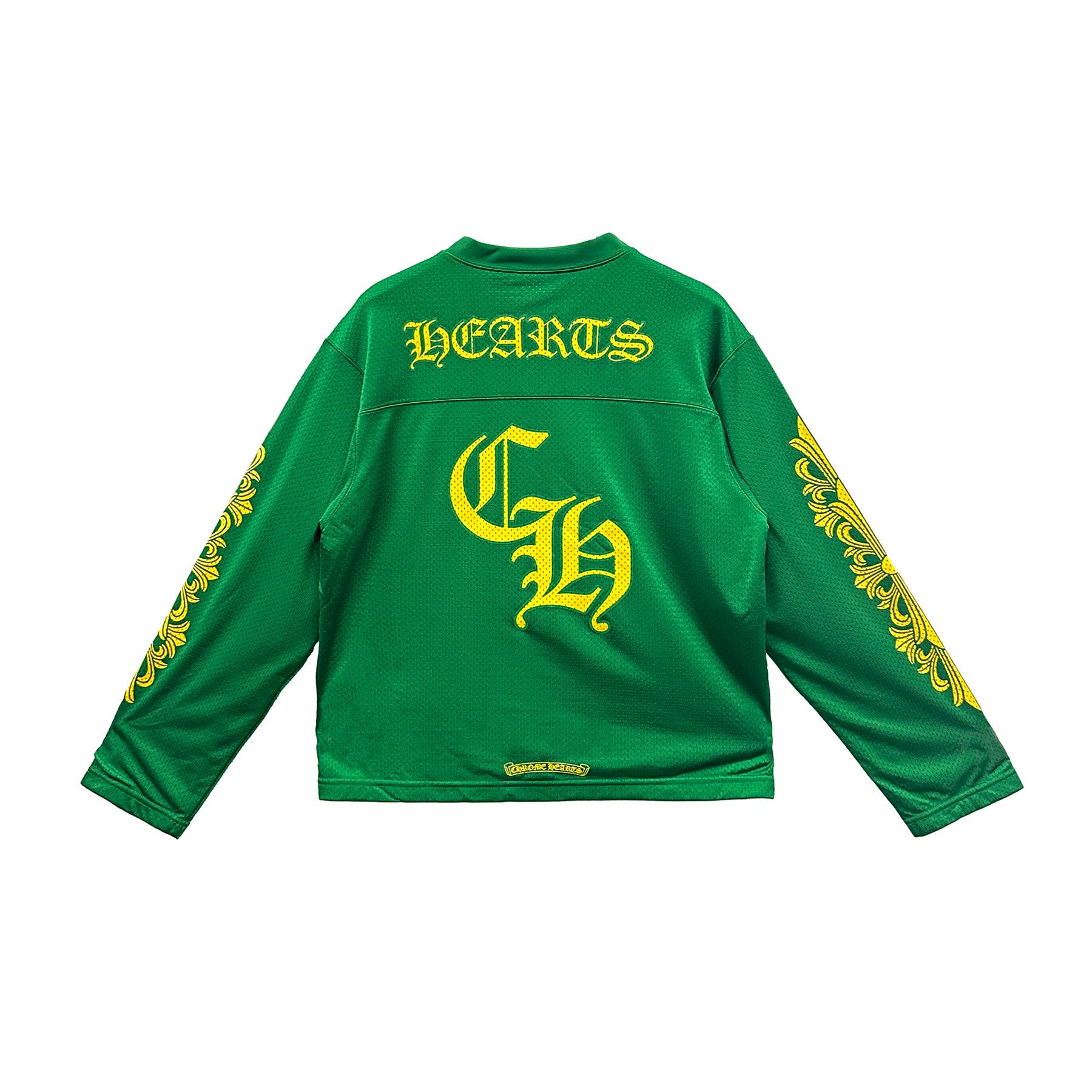 在庫わずか Chrome Hearts 99 Eyes long T-shirt Acidick Green Chrome Hearts 99 Eyes Longsleeve Acidick Green Men's - SS24 - US