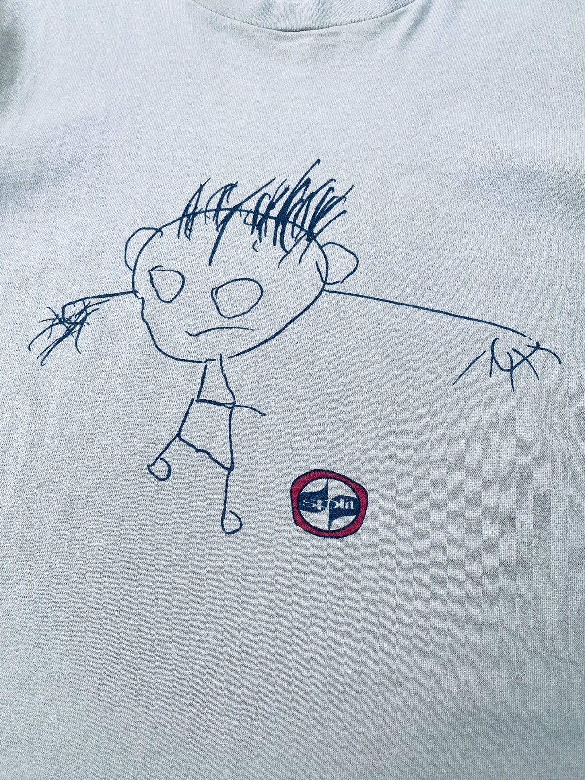 Vintage Vintage 90s Split Skateboard Rare Tees Size US M / EU 48-50 / 2 - 3 Thumbnail