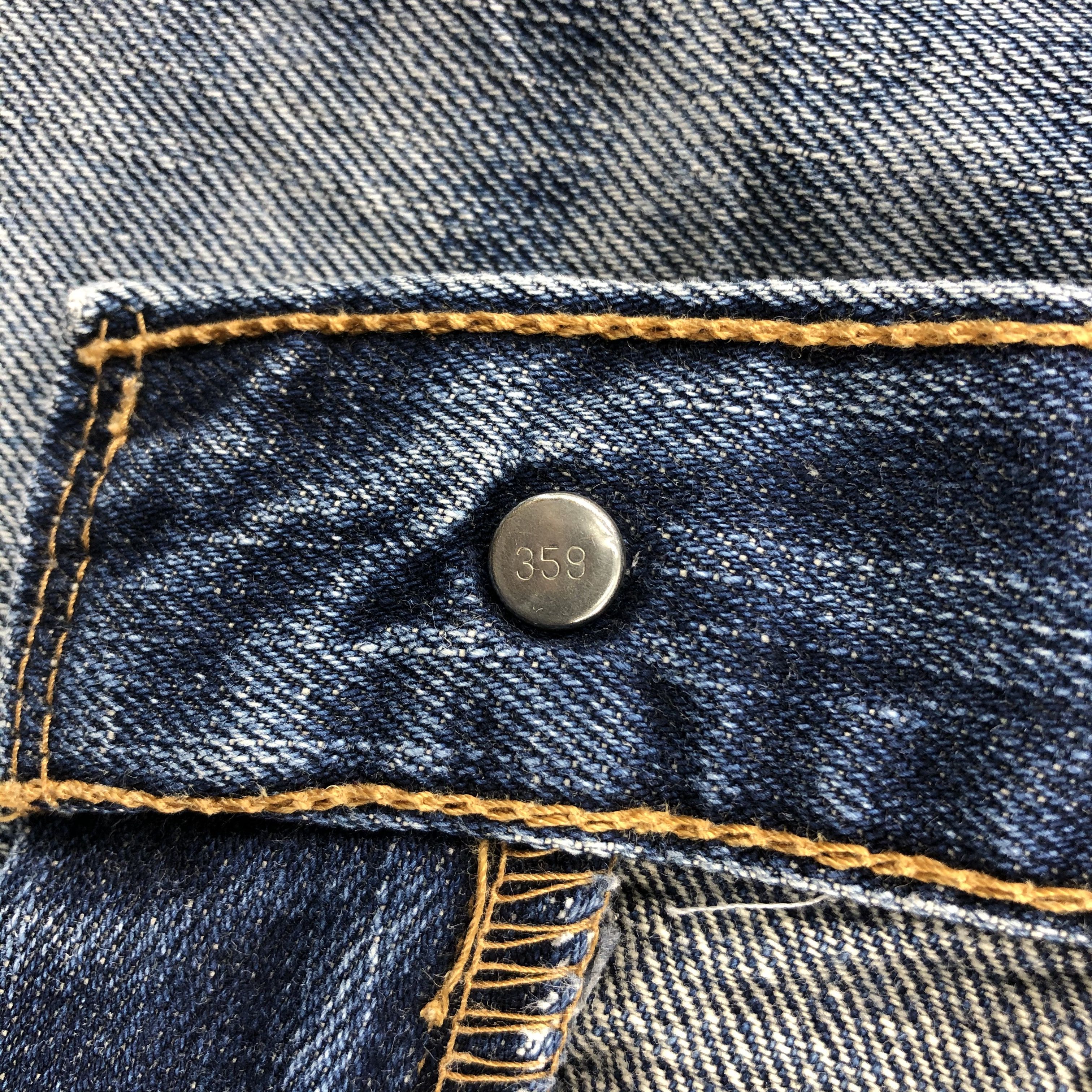 Levi's × Vintage Vintage 90s Distressed Blue Wash Levis 534 Jeans-JM1913 Size US 32 / EU 48 - 9 Thumbnail