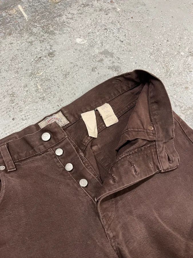 Giorgio Armani 1990s Giorgio Armani Brown Archive Pants Size US 32 / EU 48 - 14 Thumbnail