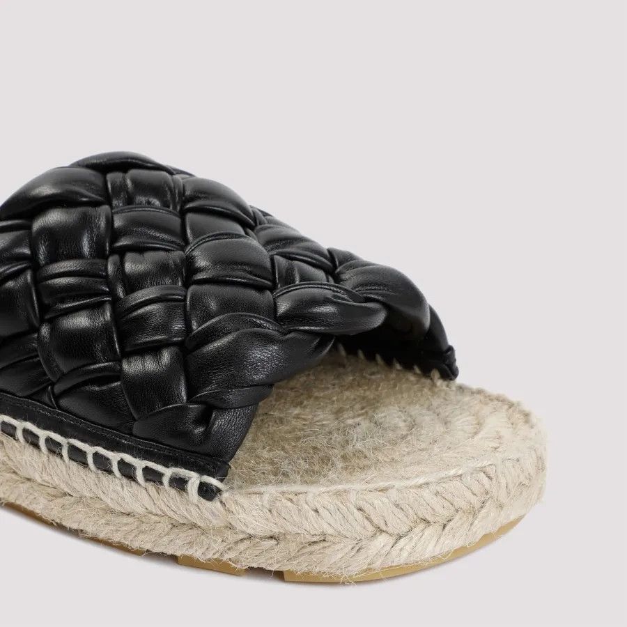 Bottega Veneta o1s1rm0925 Jack Espadrilles Slip On in Black Size US 9 / IT 39 - 4 Thumbnail