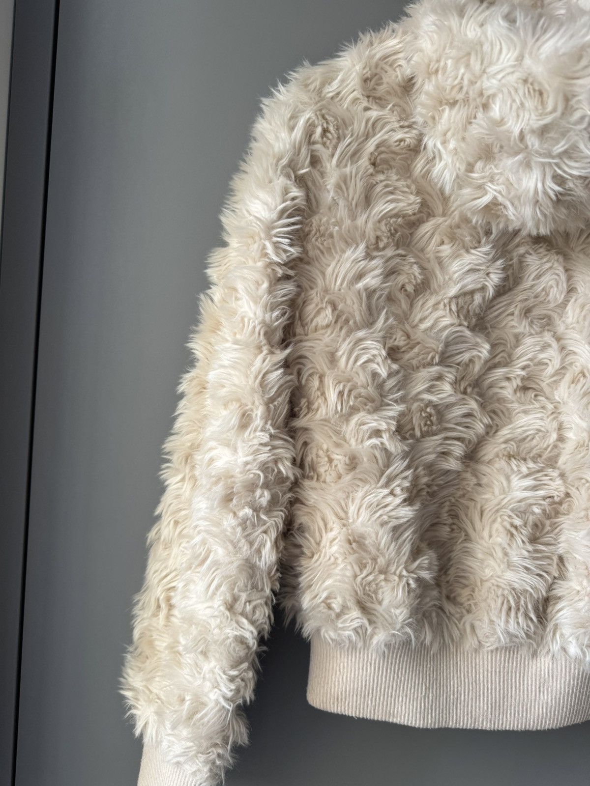 Beauty Beast × If Six Was Nine × Le Grande Bleu (L.G.B.) FAUX FUR WINTER CAT VINTAGE ZIP HOODIE AVANT GARDE JACKET Size M / US 6-8 / IT 42-44 - 6 Thumbnail