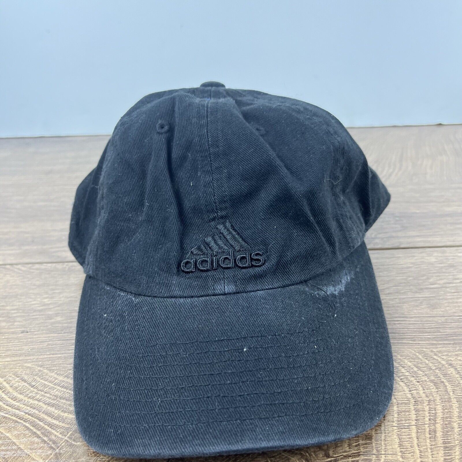 Adidas Adidas Baseball Hat Adidas Running Adjustable Hat Black Hat Size ONE SIZE - 1 Thumbnail