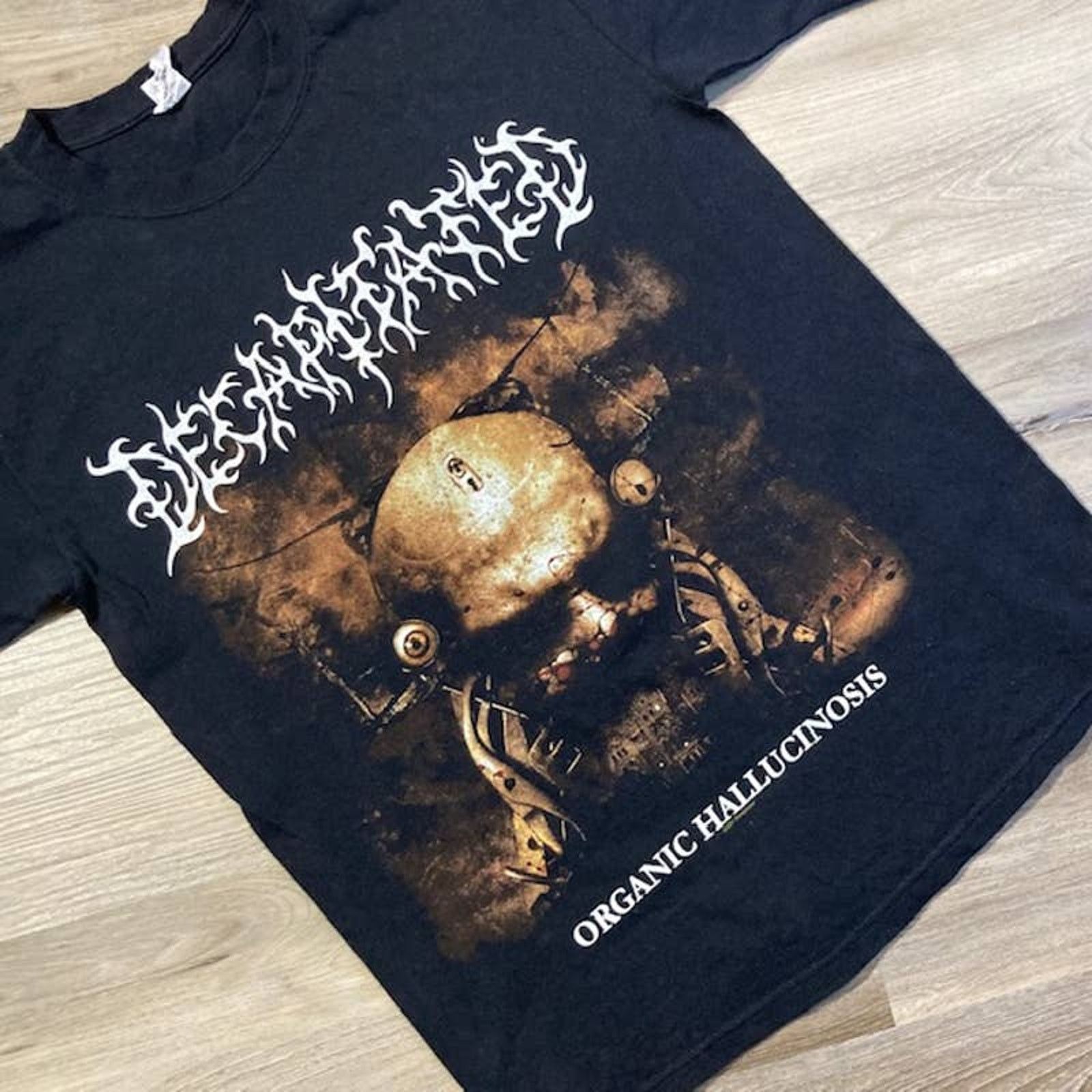 Band Tees 2007 Decapitated Organic Hallucinosis Tour Tshirt Medium Size US M / EU 48-50 / 2 - 3 Thumbnail