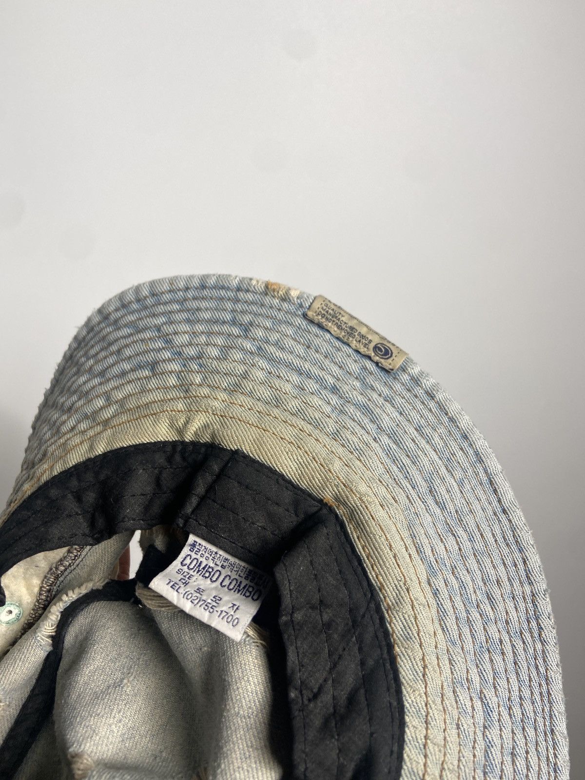 Japanese Brand × Vintage Vintage Japanese distressed denim Sun hat Size ONE SIZE - 6 Thumbnail