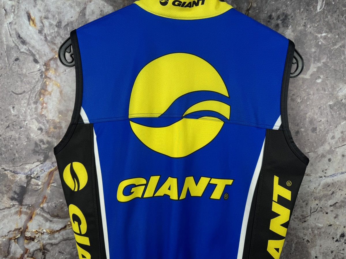 Giant Vintage Giant Cycling Jersey Vest Blue/Yellow SRAM Size US L / EU 52-54 / 3 - 13 Thumbnail