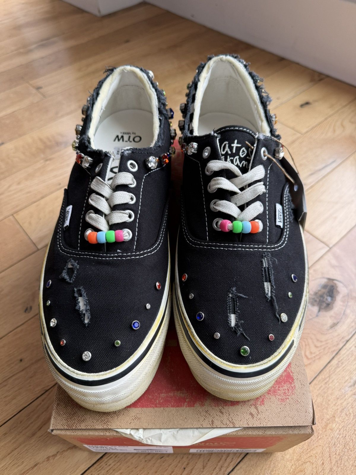 Satoshi Nakamoto × Vans Satoshi Nakamoto OTW Vans Era LX “Lucky Charms” Size US 12 / EU 45 - 3 Thumbnail