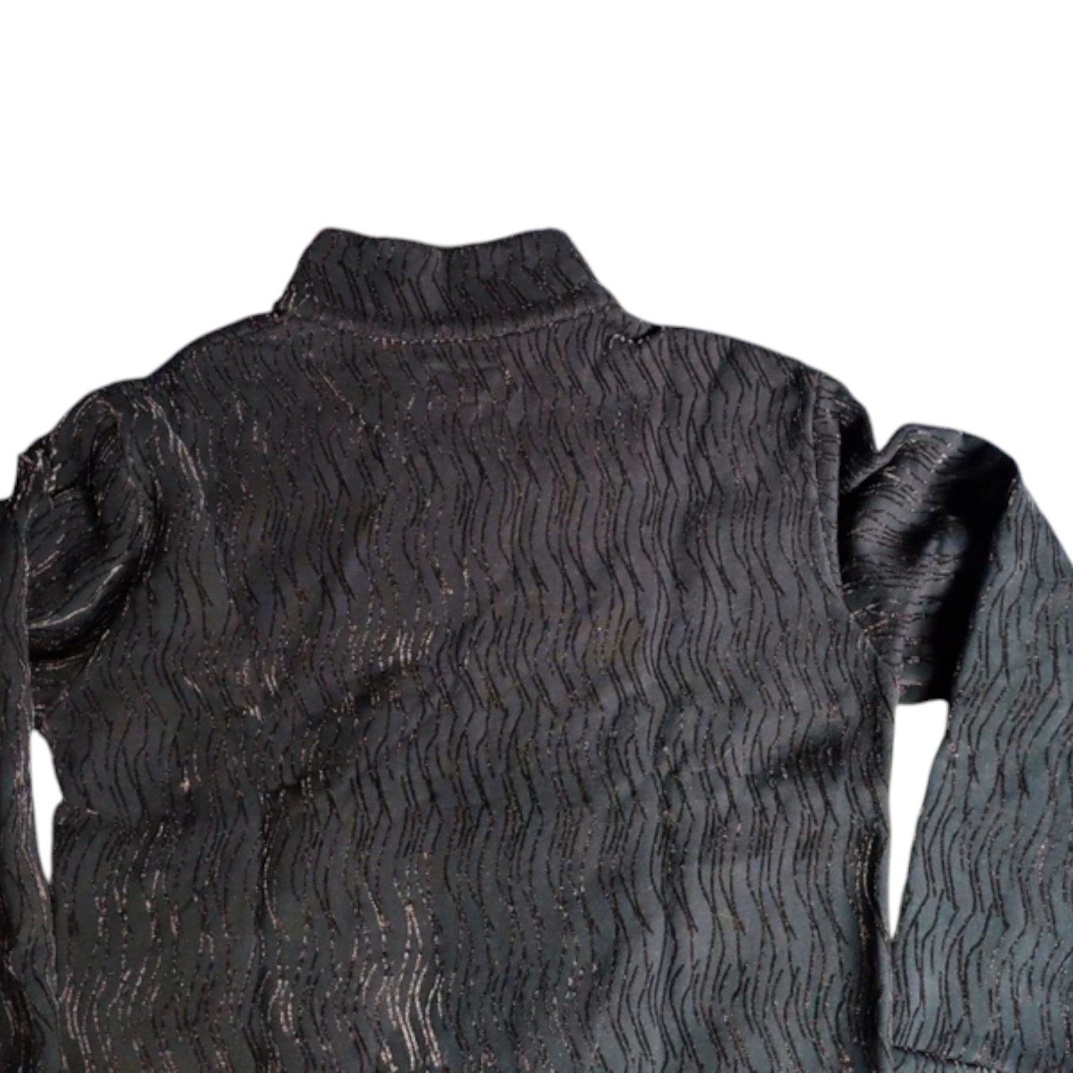Emporio Armani Emporio Armani Embroidered Asymmetric Button Jacket, 2000s Size US L / EU 52-54 / 3 - 6 Thumbnail