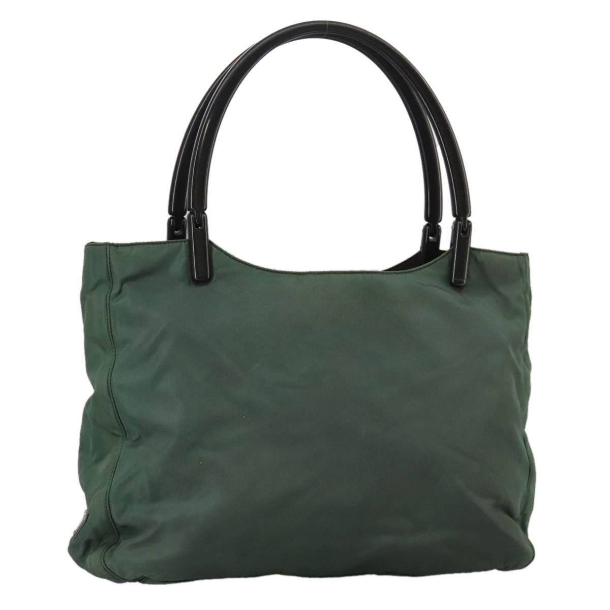 Prada Tessuto Green Synthetic Tote Bag (Pre-Owned) Size ONE SIZE - 1 Thumbnail