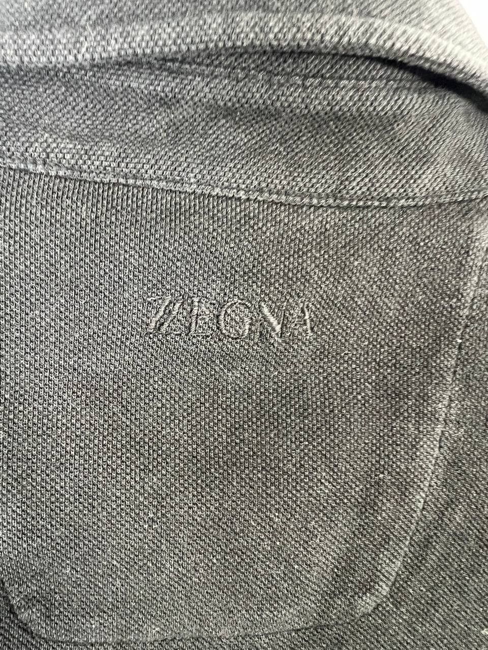 Z Zegna ZEGNA Polo Shirt Men’s Size S Black 100% Cotton Size US S / EU 44-46 / 1 - 7 Thumbnail