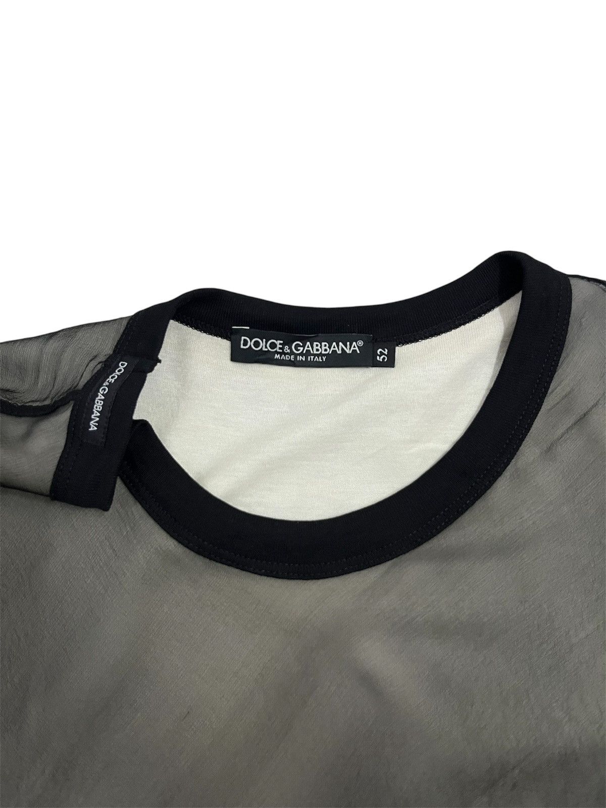 Dolce & Gabbana Double Layered Tee Size US M / EU 48-50 / 2 - 3 Thumbnail
