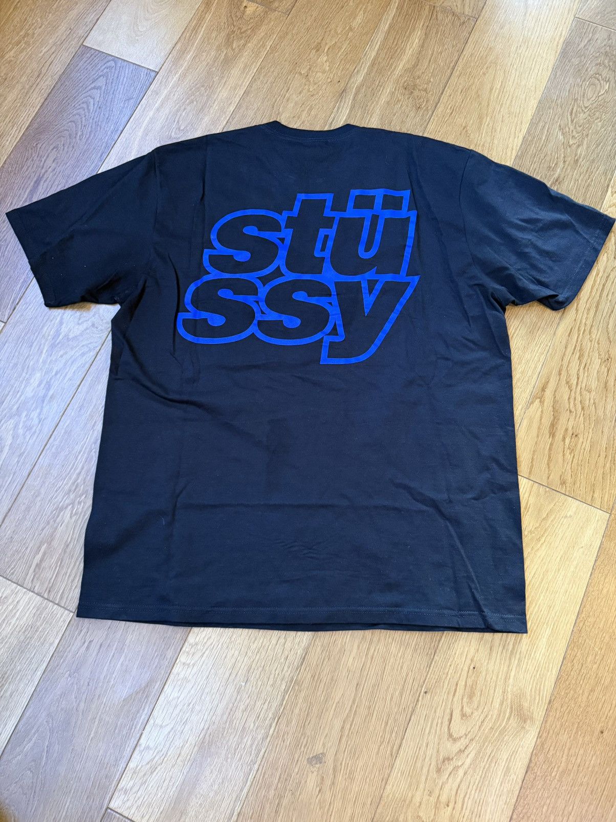 Stussy Stussy Stacked Tee Black Size US L / EU 52-54 / 3 - 5 Thumbnail